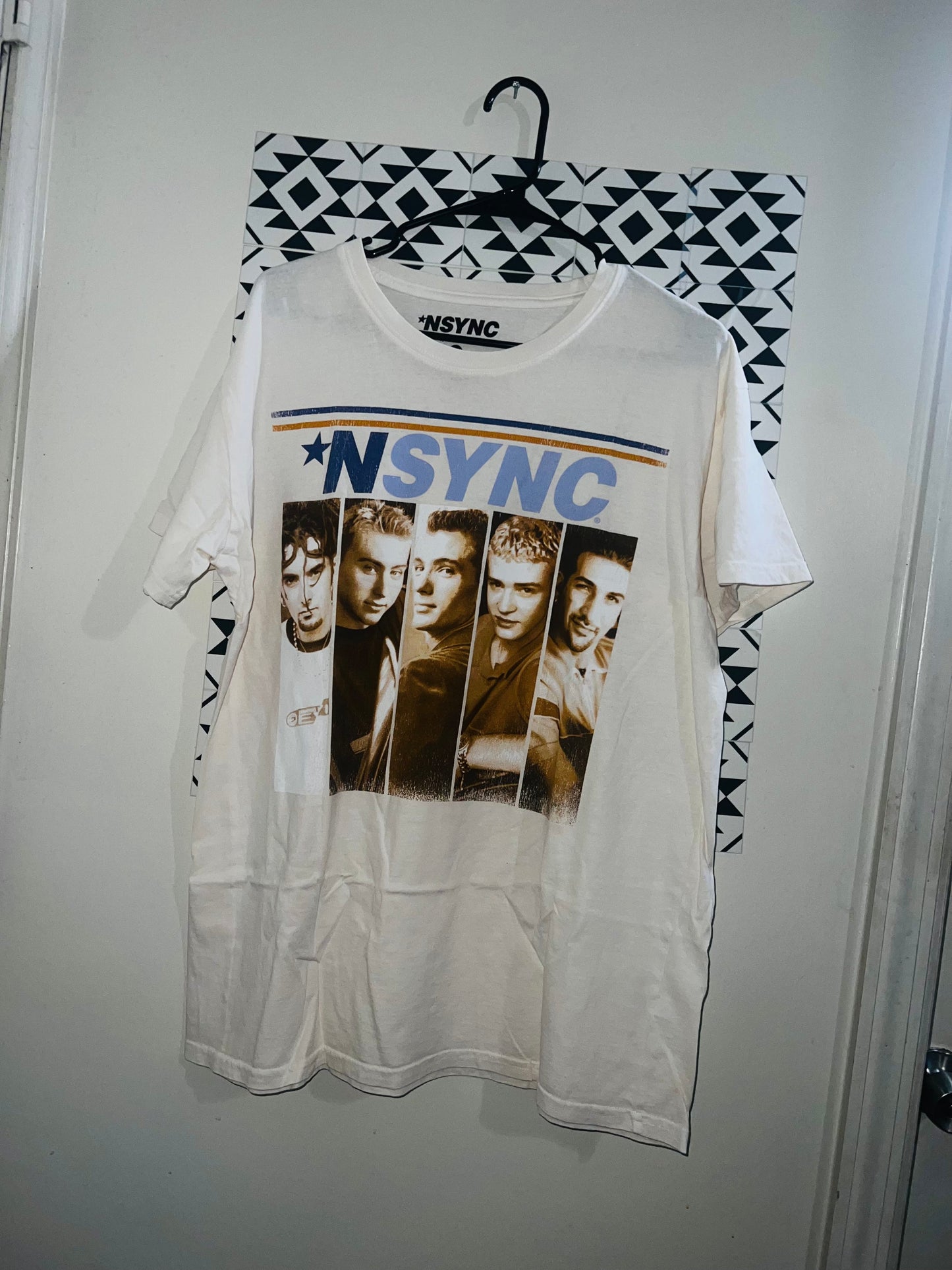 NSYNC Oversized Distressed Tee