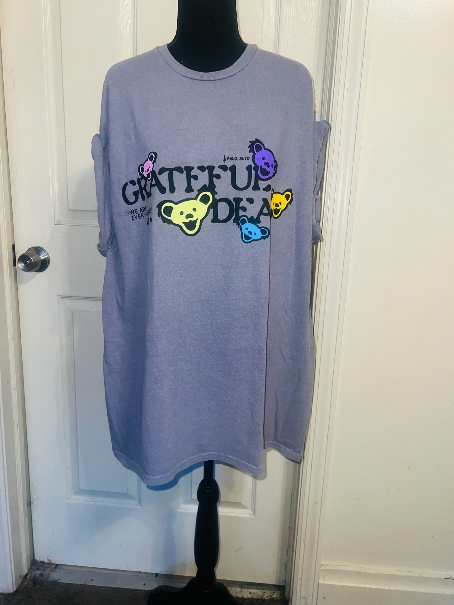 Grateful Dead Double Sided Oversized Tee