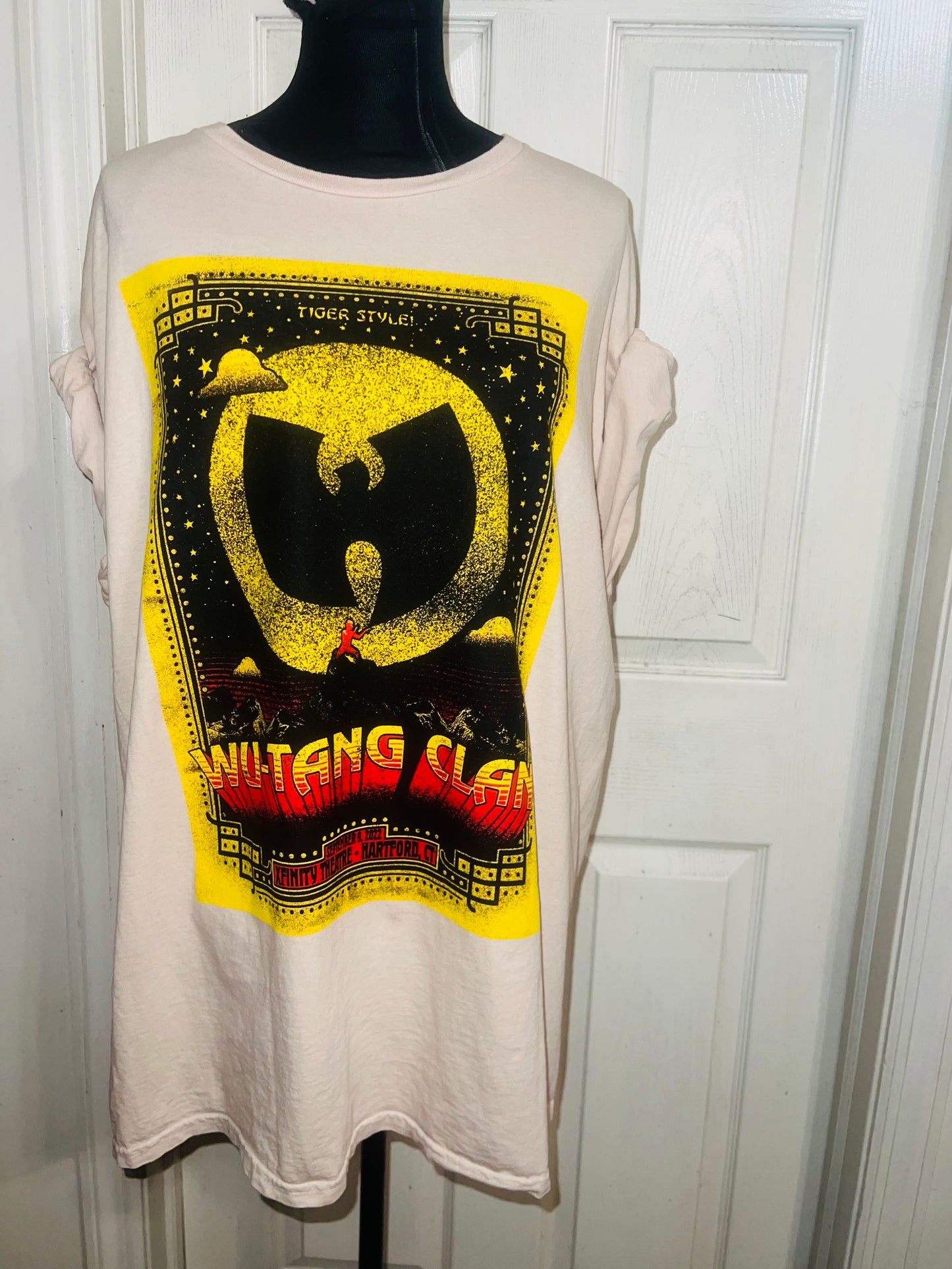 The Wu-Tang Clan Oversized Distressed Tee