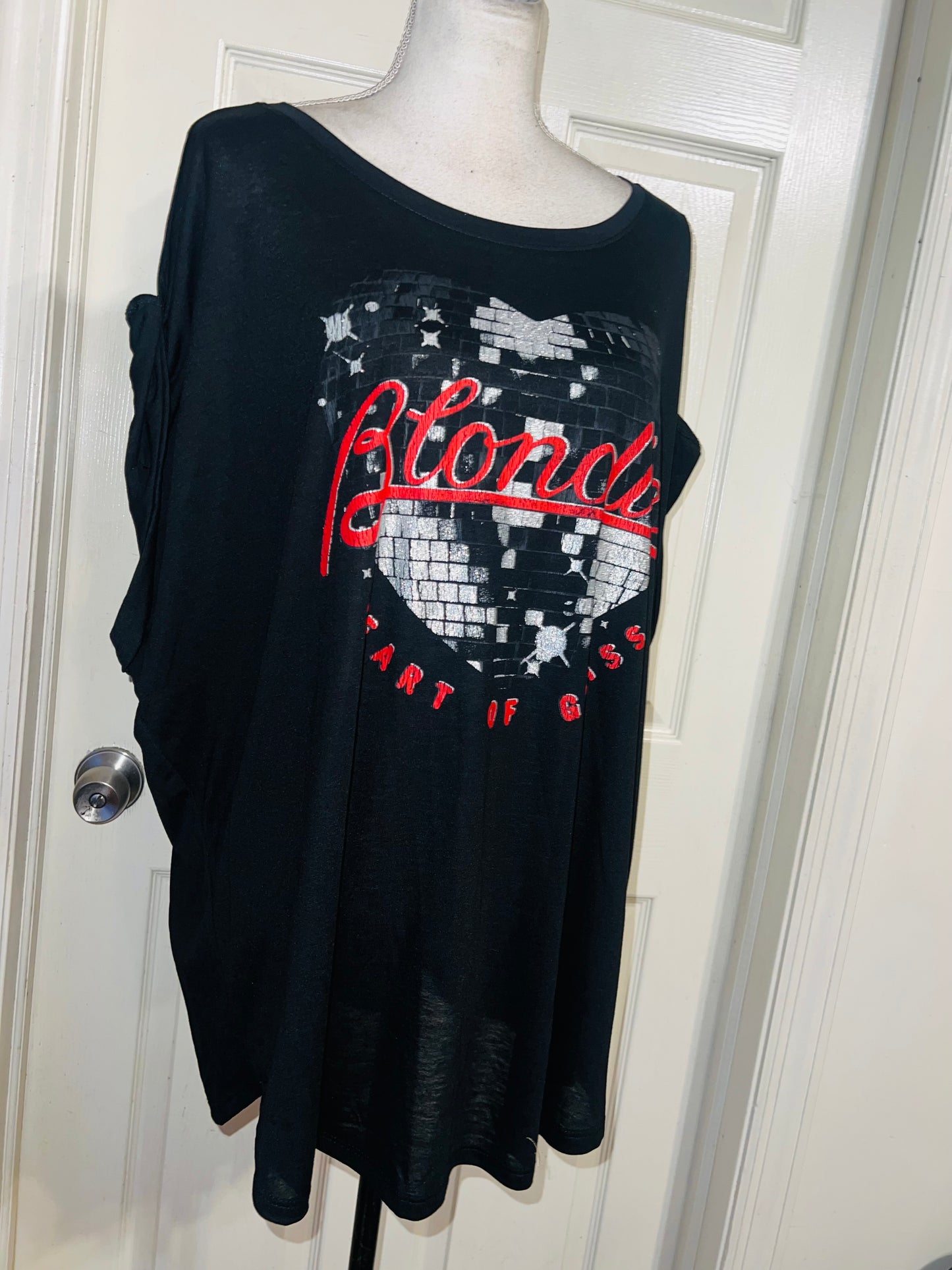 Blondie Oversized Distressed Tee