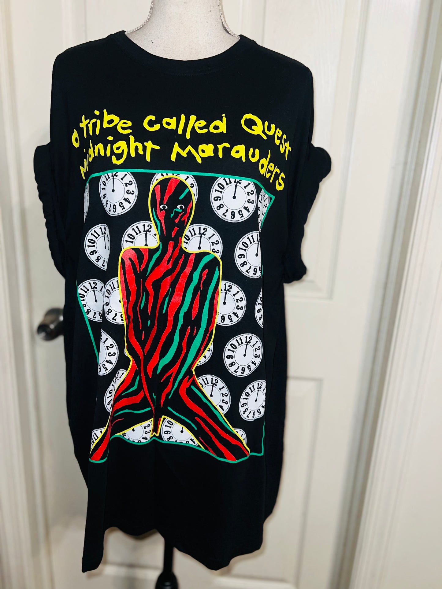 A Tribe Called Quest Oversized Distressed Tee