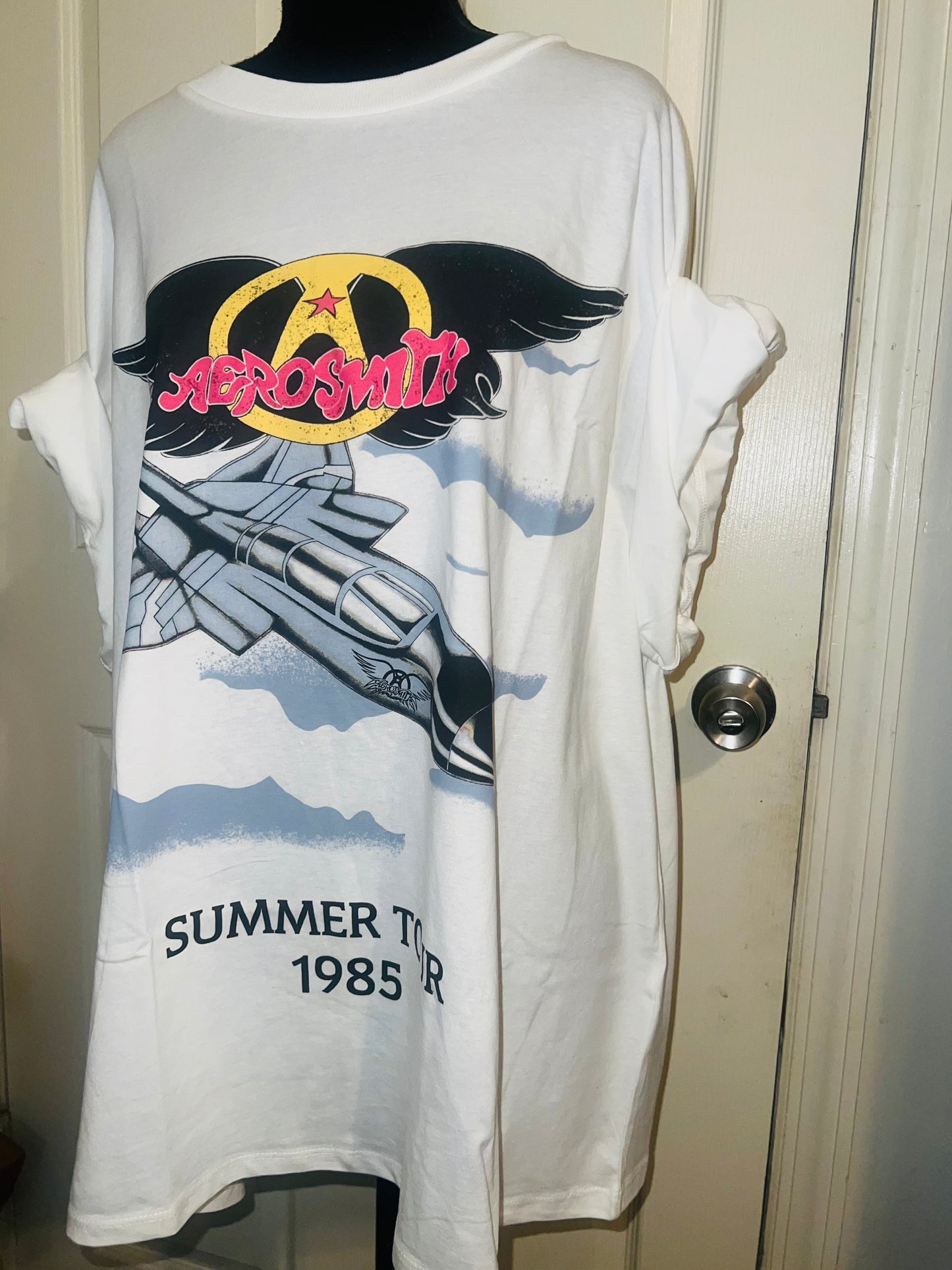 Aerosmith Double Sided Oversized Tee