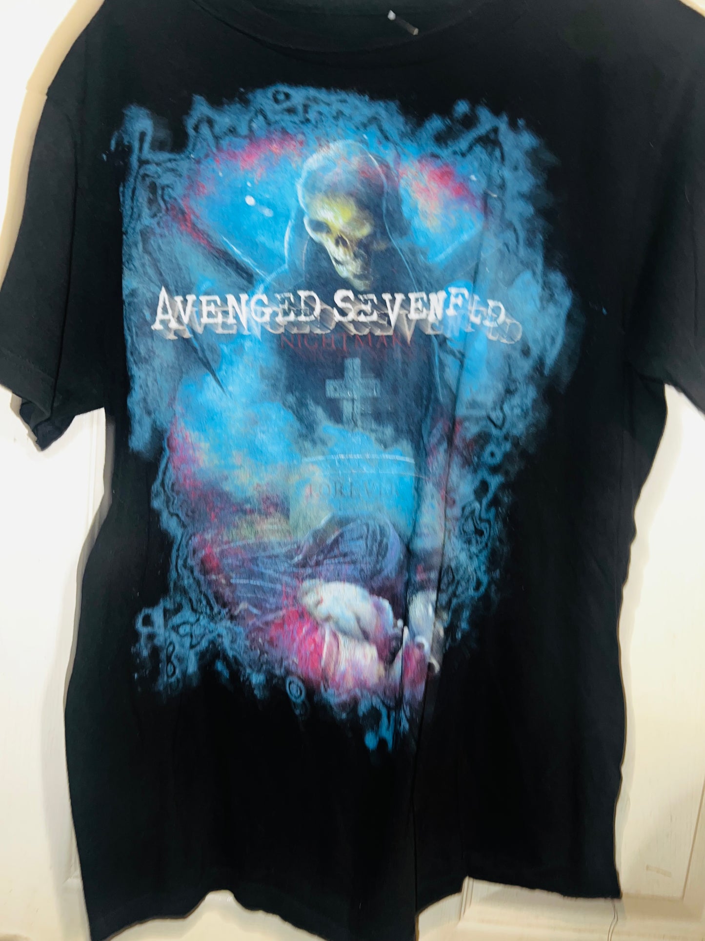 Avenged Sevenfold Oversized Distressed Vintage Tee