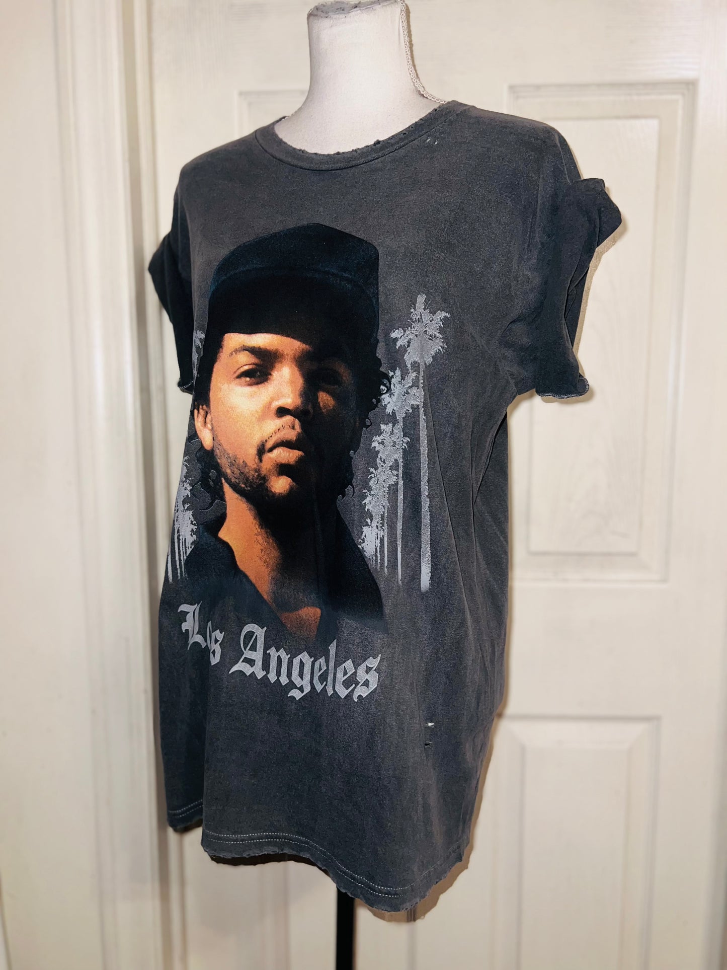 Boyz in The Hood Double Sided Oversized Distressed Tee