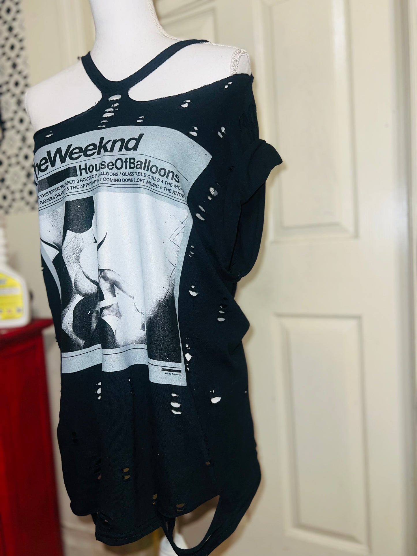 The Weeknd HOB Oversized Distressed Tee