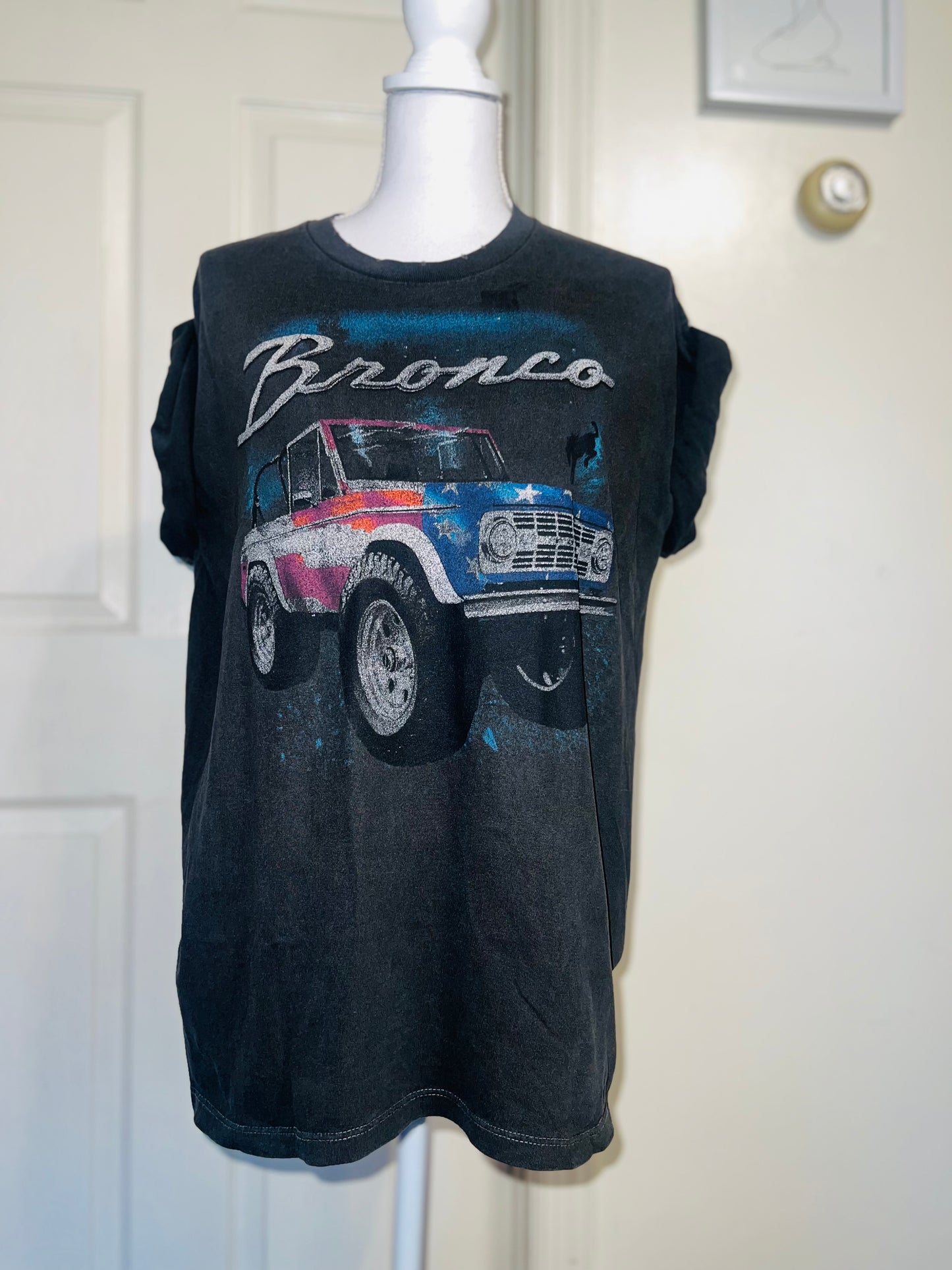 Ford Bronco Oversized Distressed Tee