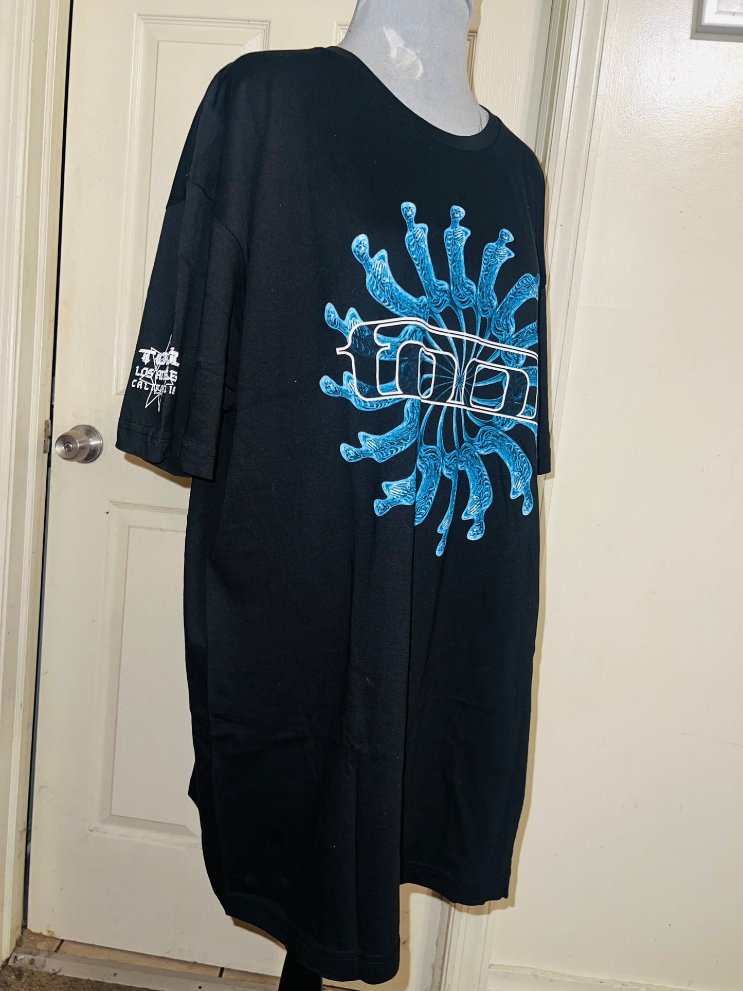 Tool Oversized Distressed Tee