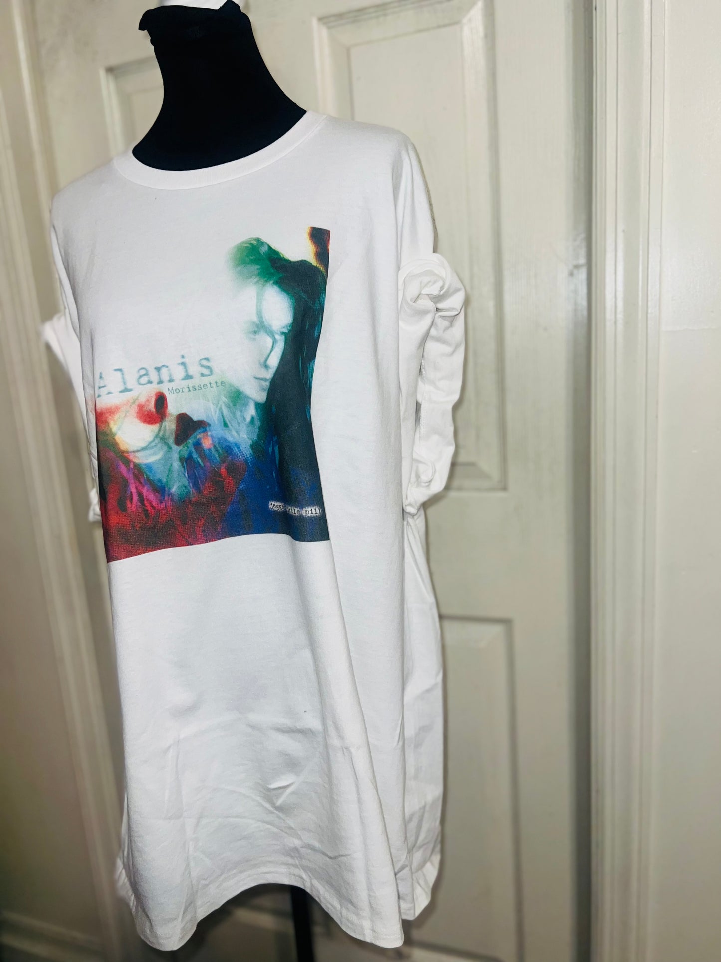 Alanis Morissette Oversized Distressed Tee