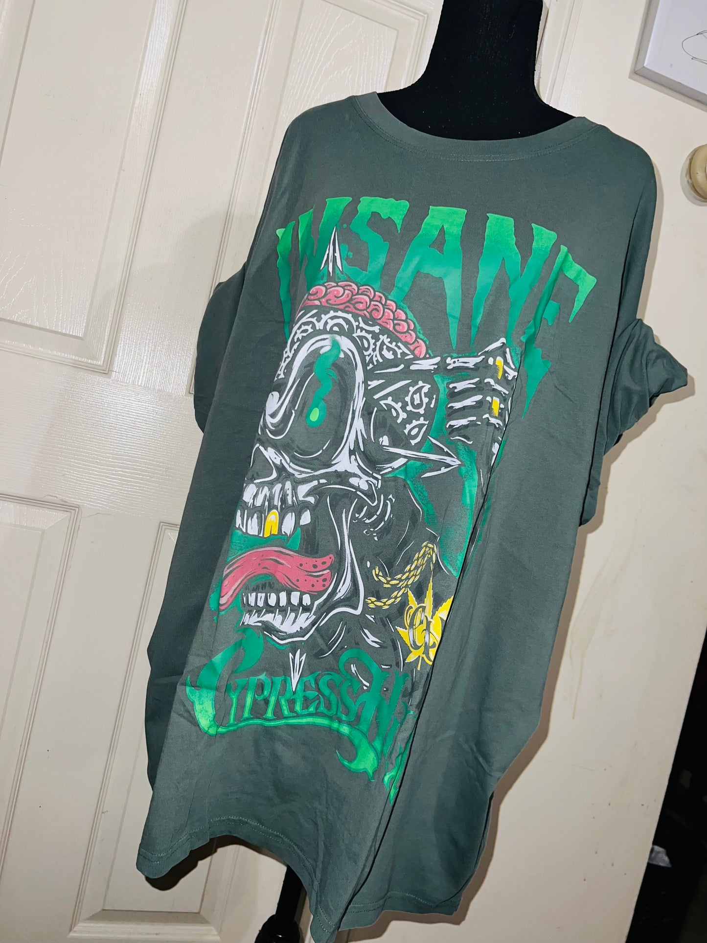 Cypress Hill Oversized Distressed Tee