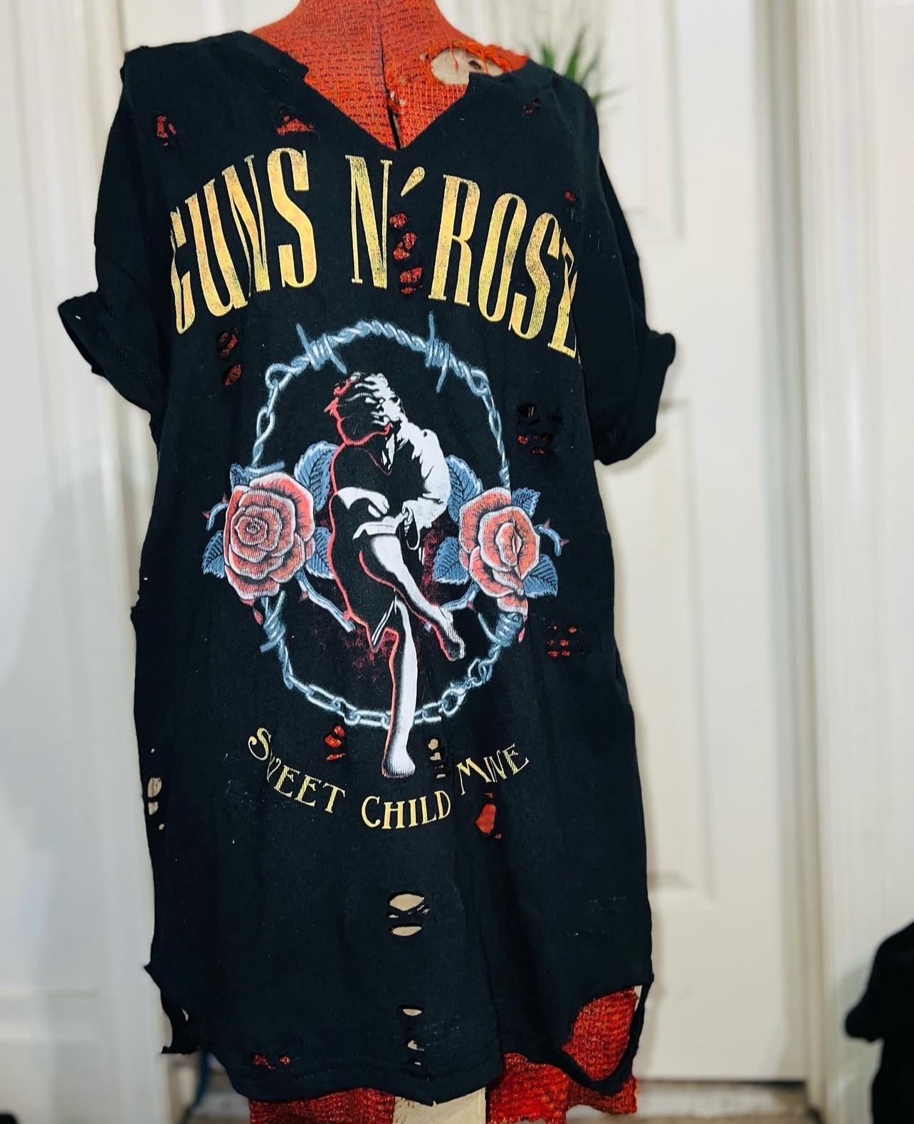 Guns n’ Roses Oversized Distressed Tee