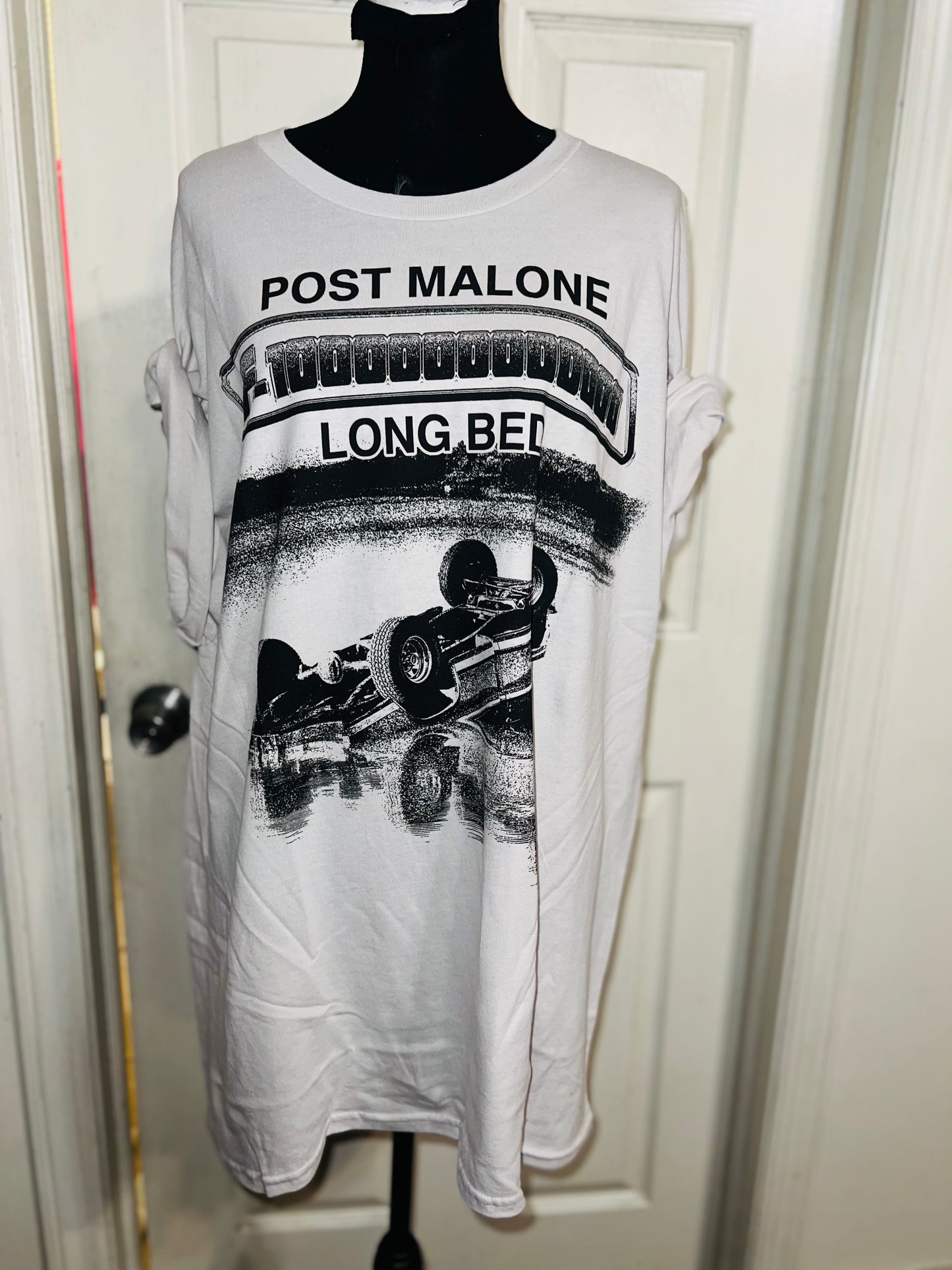 Post Malone Double Sided Oversized Distressed Tee