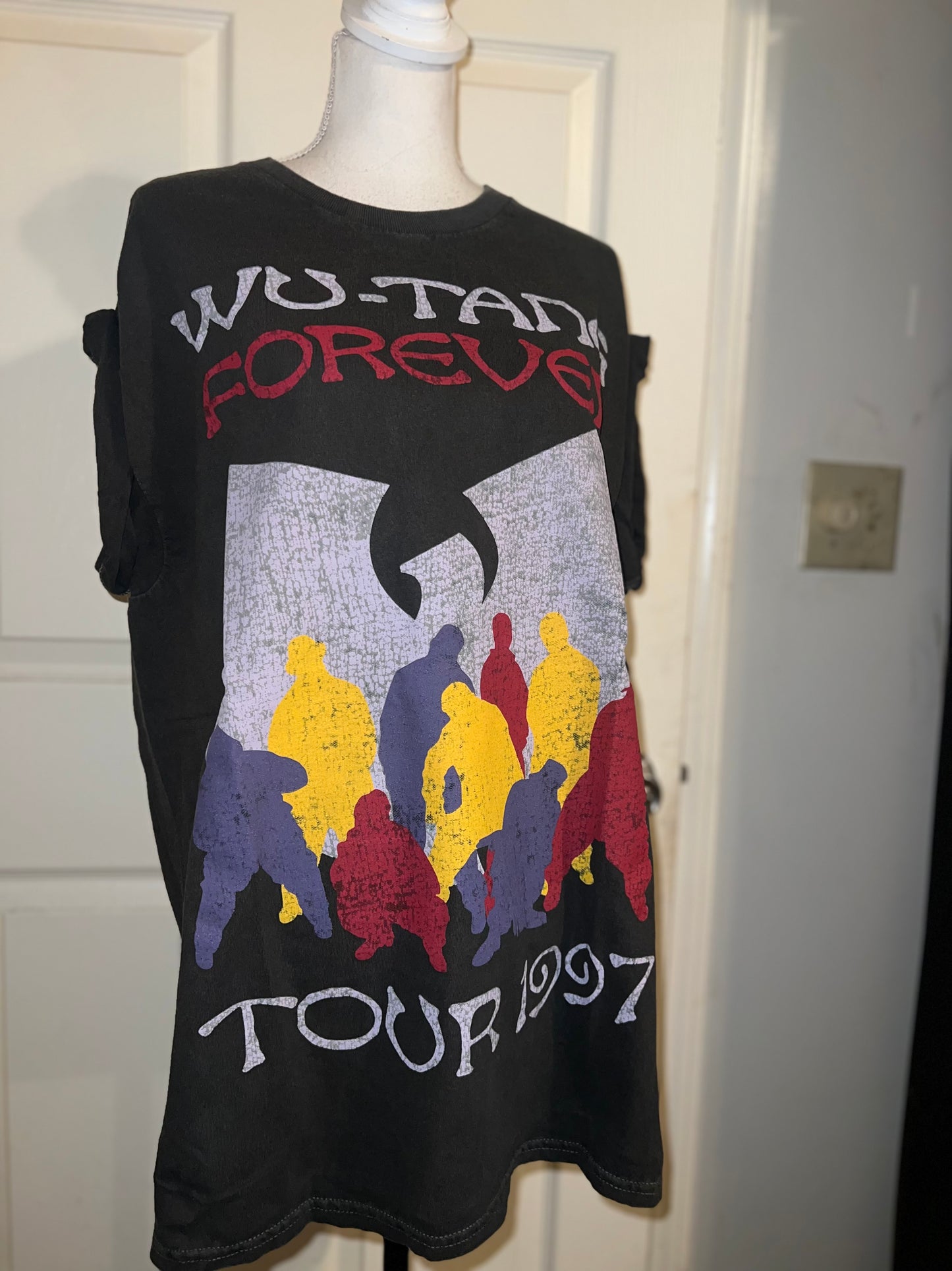 Wu-Tang Clan Oversized Distressed Tee