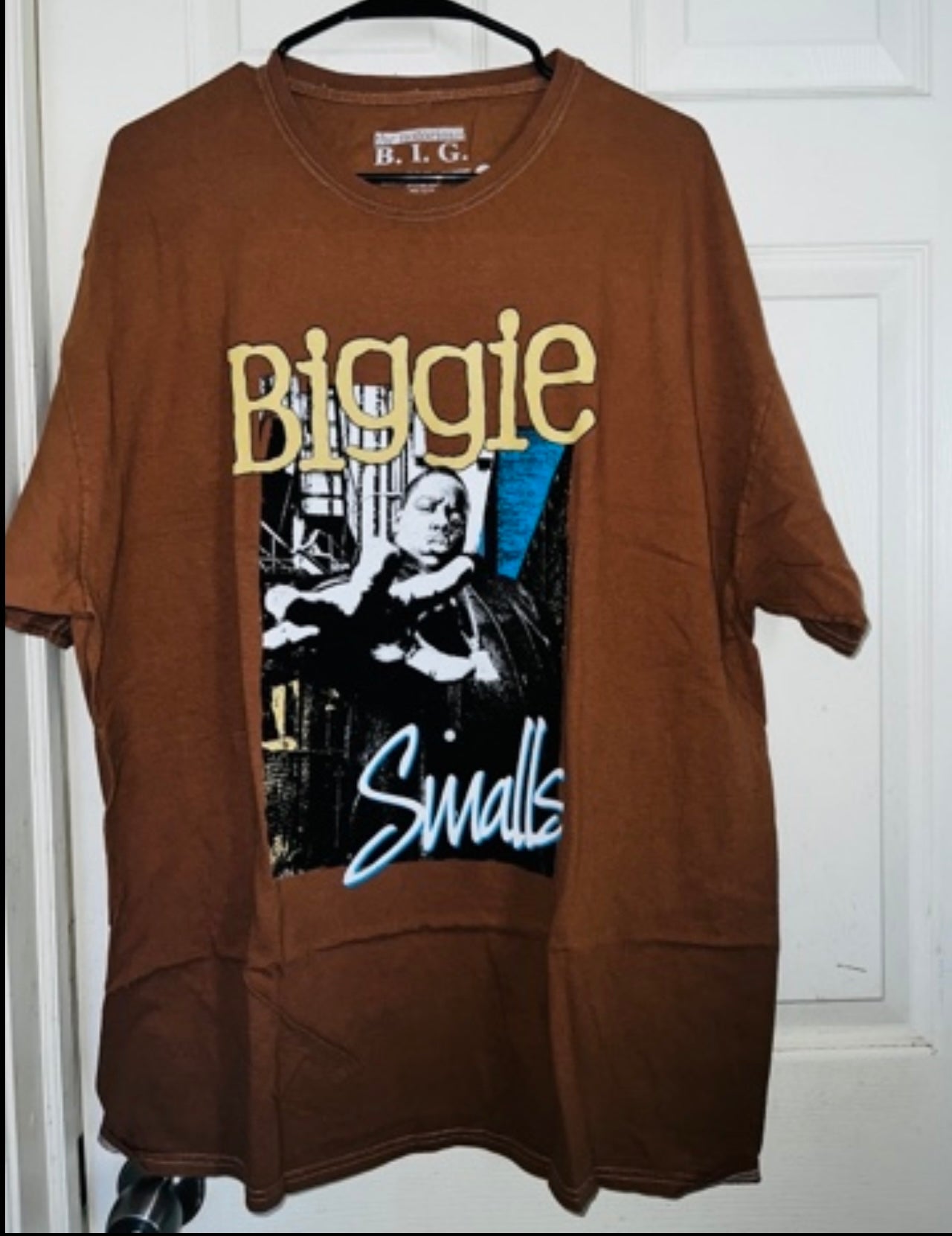 Biggie Smalls Oversized Distressed T-Shirt