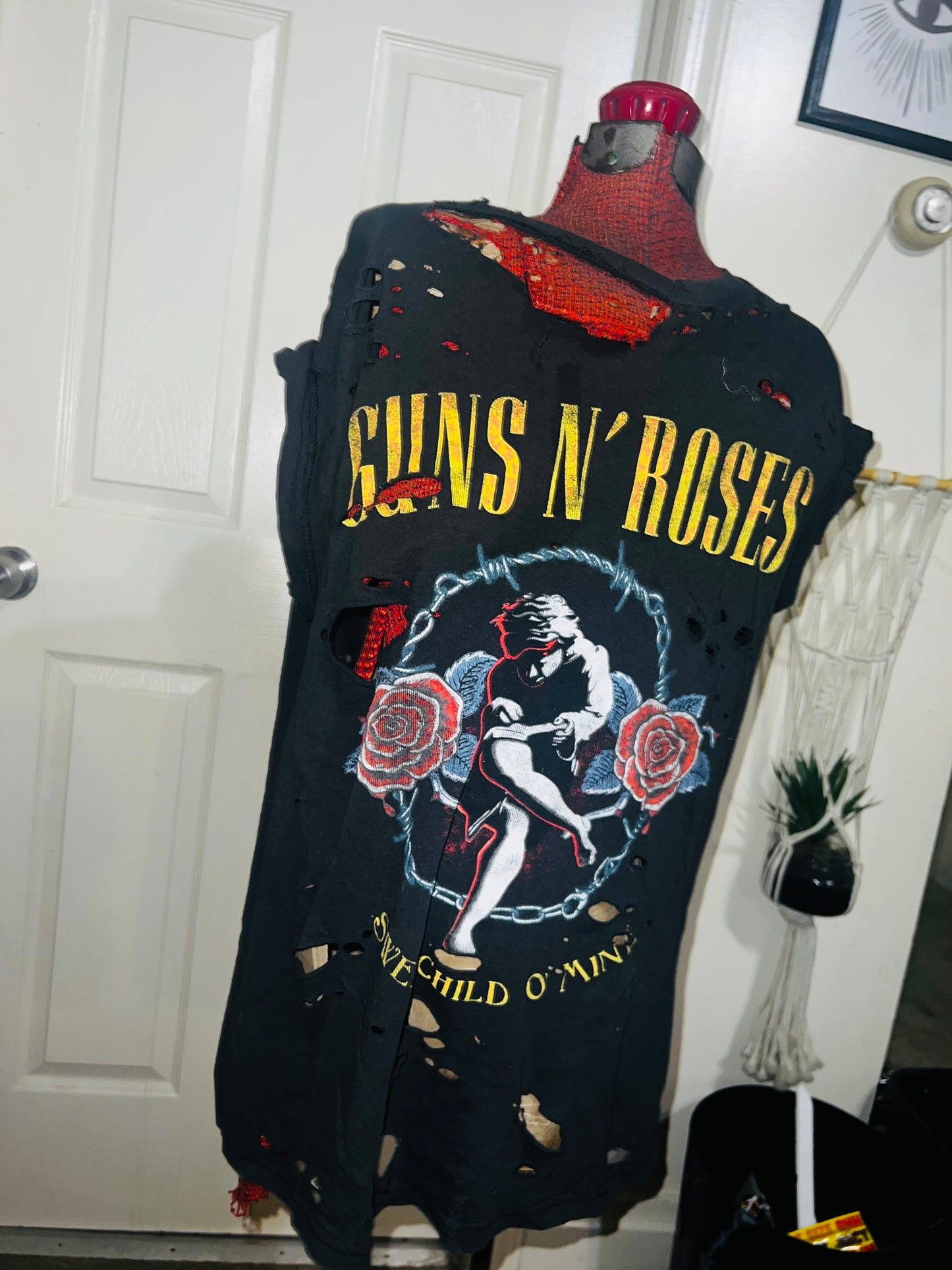 Guns n’ Roses Oversized Distressed Tee