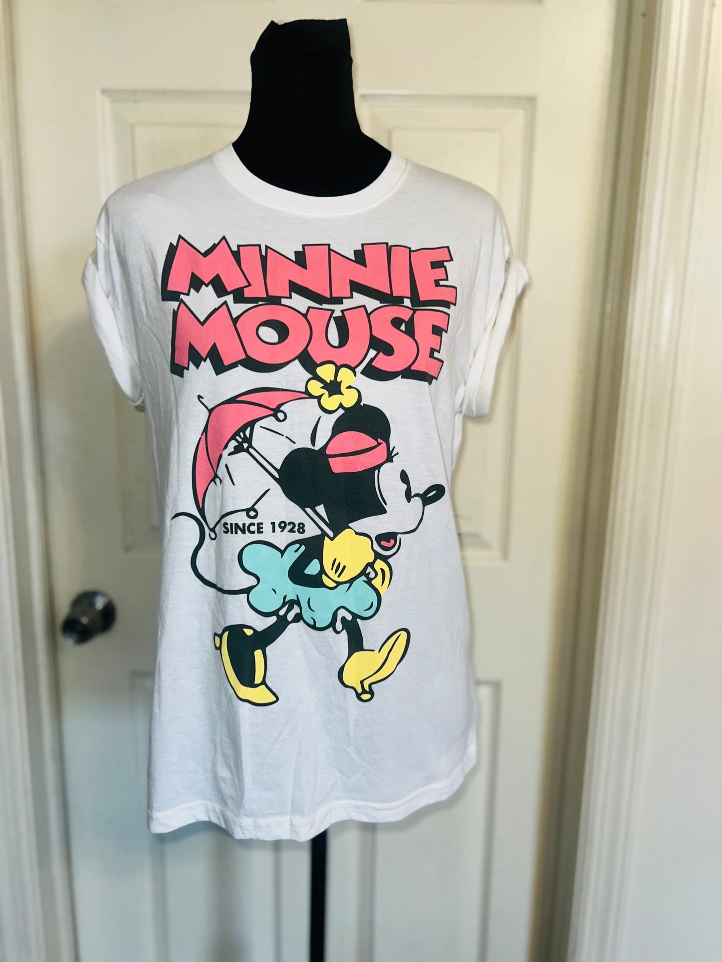 Minnie Mouse Distressed Tee