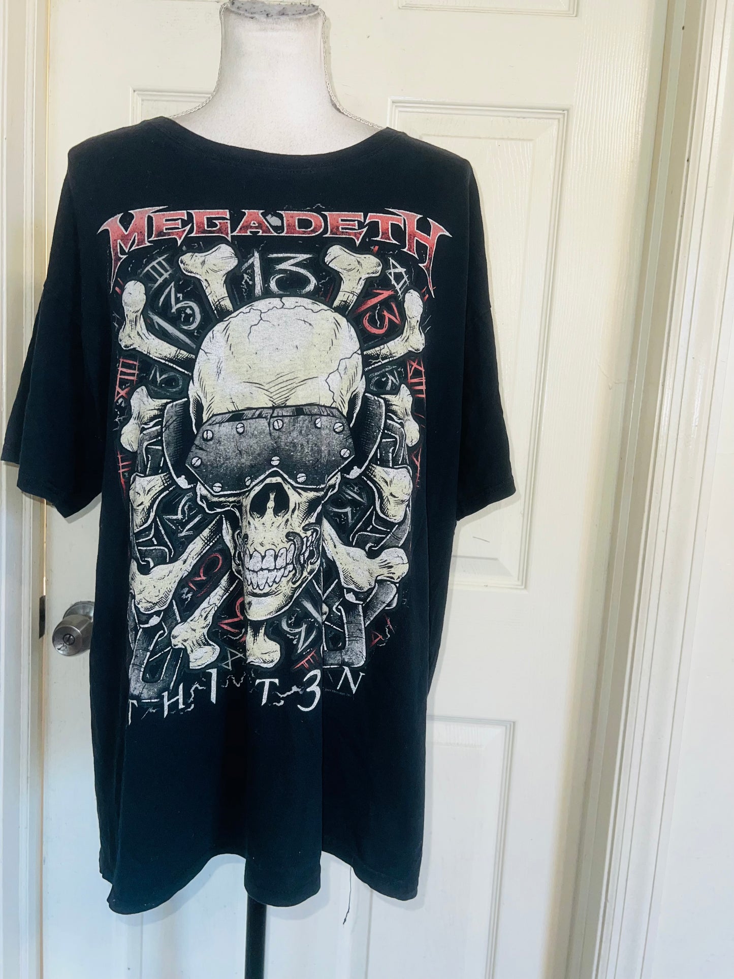 Megadeath American Vintage Oversized Distressed Tee