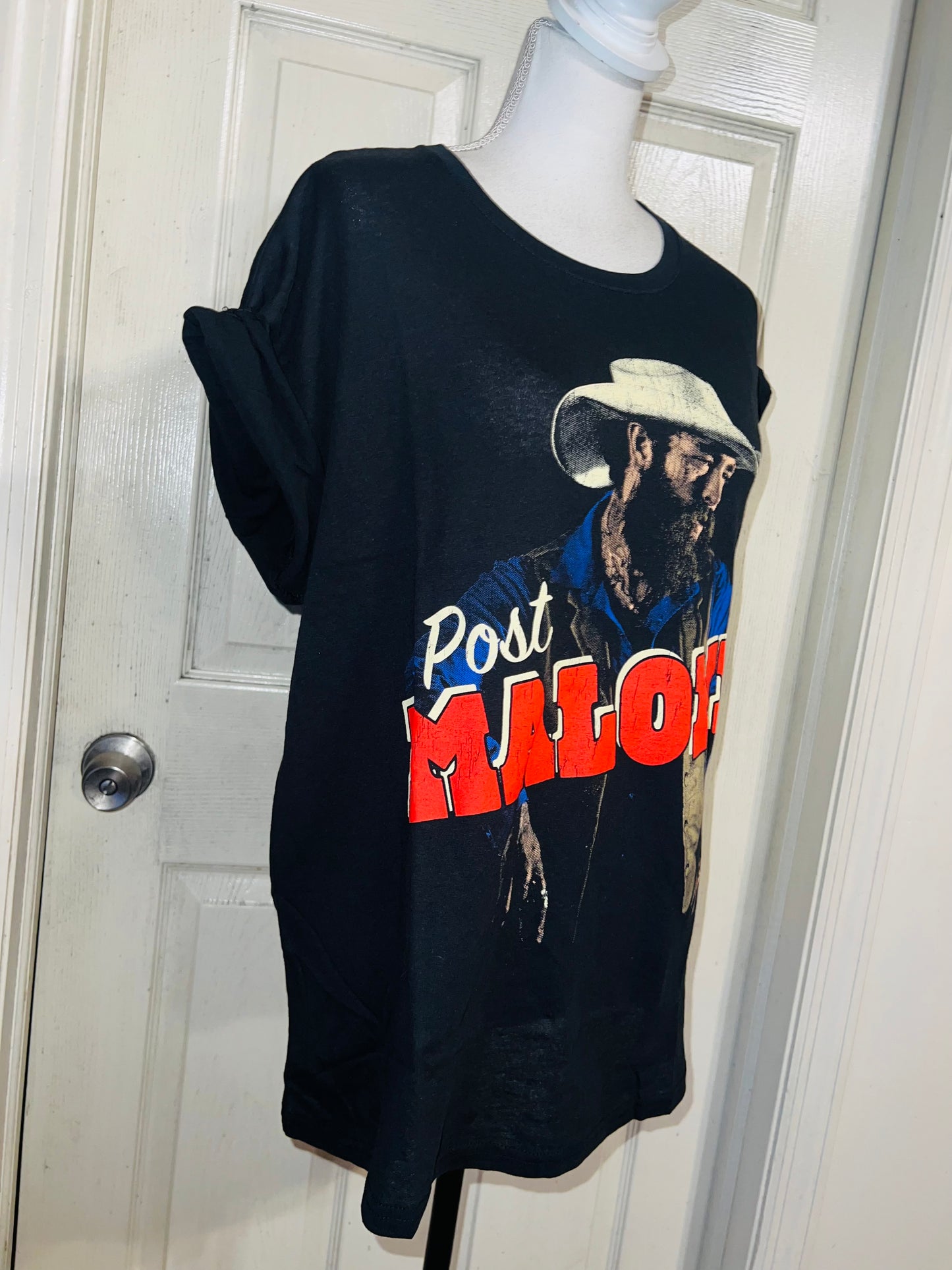 Post Malone Oversized Distressed Tee