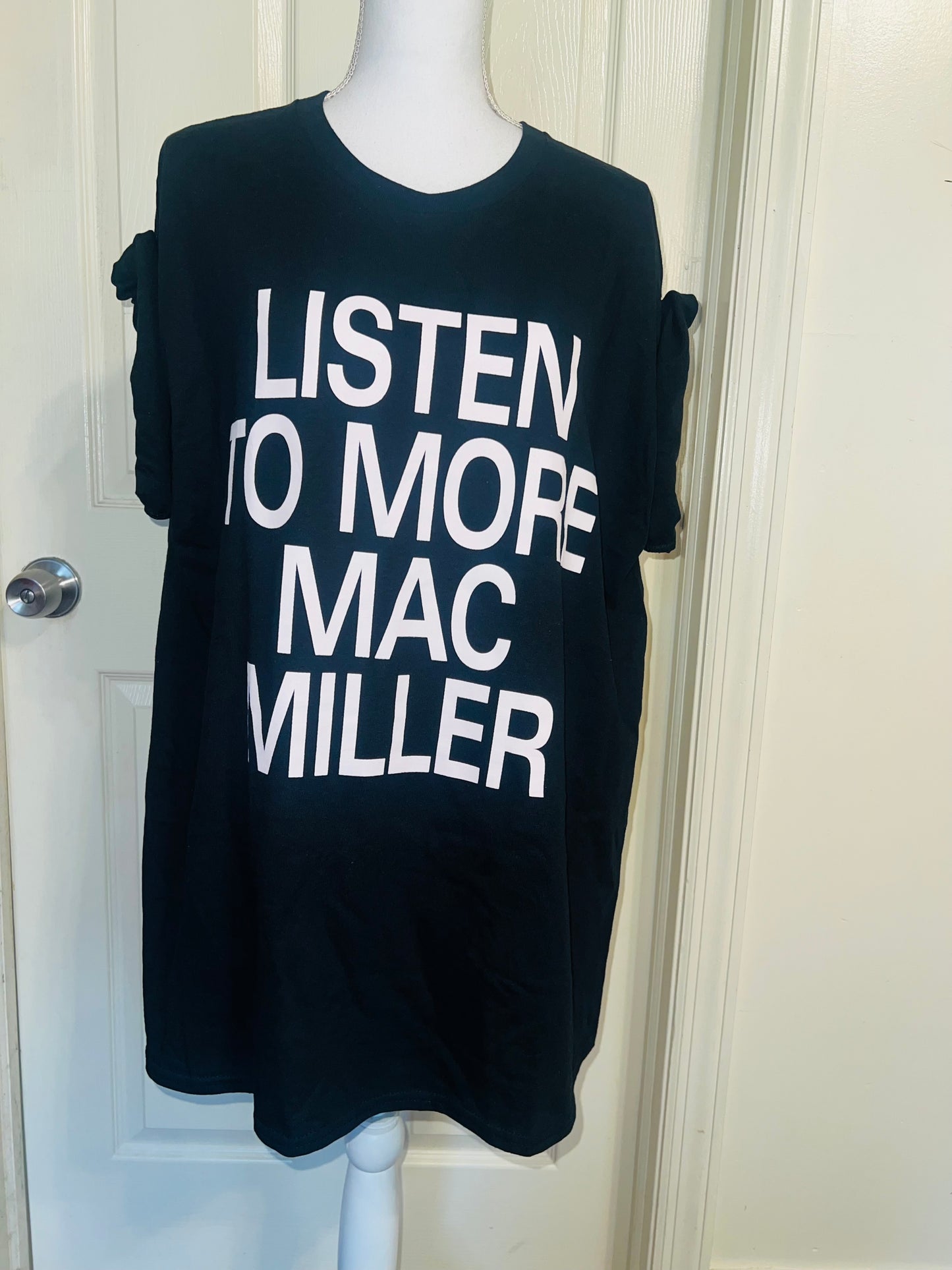 Mac Miller Double Sided Oversized Distressed Tee