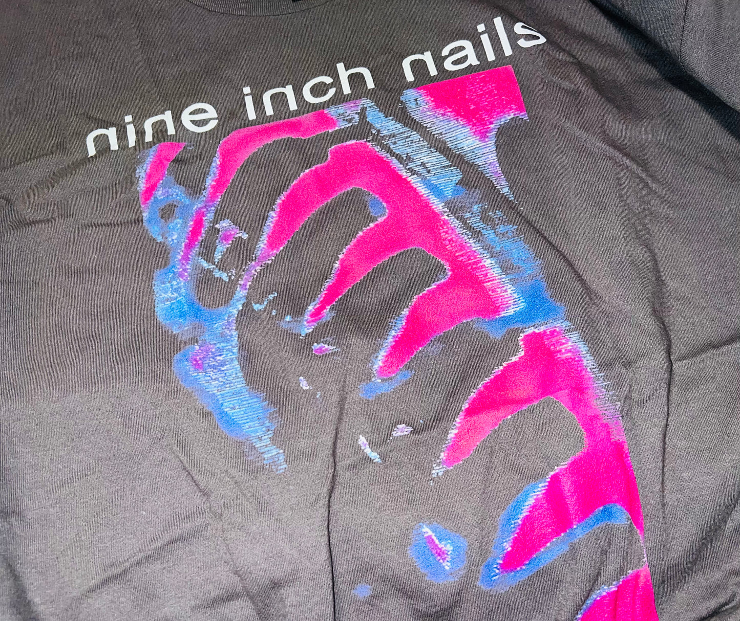 Nine Inch Nails Oversized Distressed Tee
