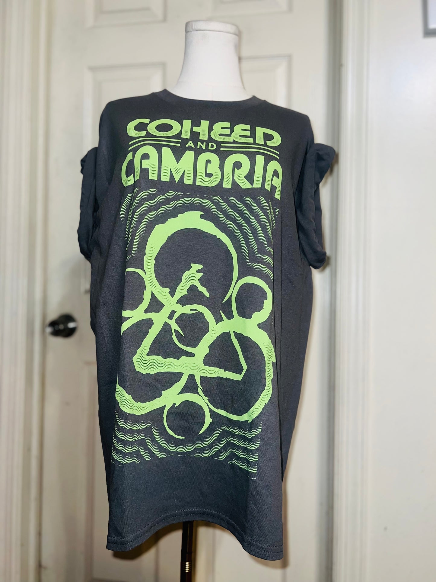 Coheed & Cambria Oversized Distressed Tee