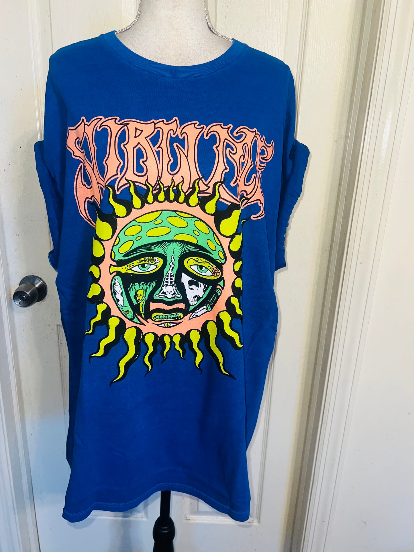 Sublime Double Sided Oversized Distressed Tee