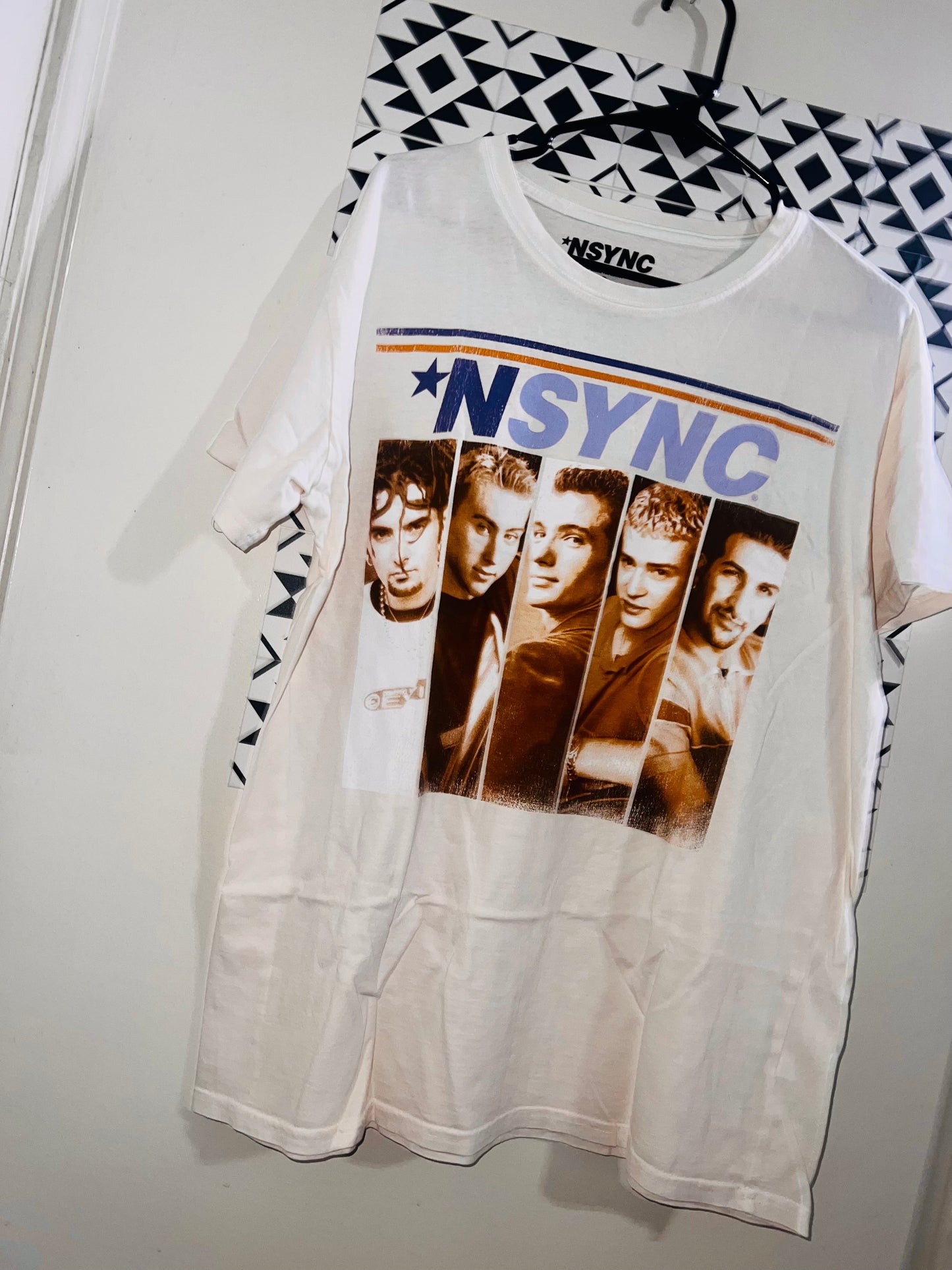 NSYNC Oversized Distressed Tee