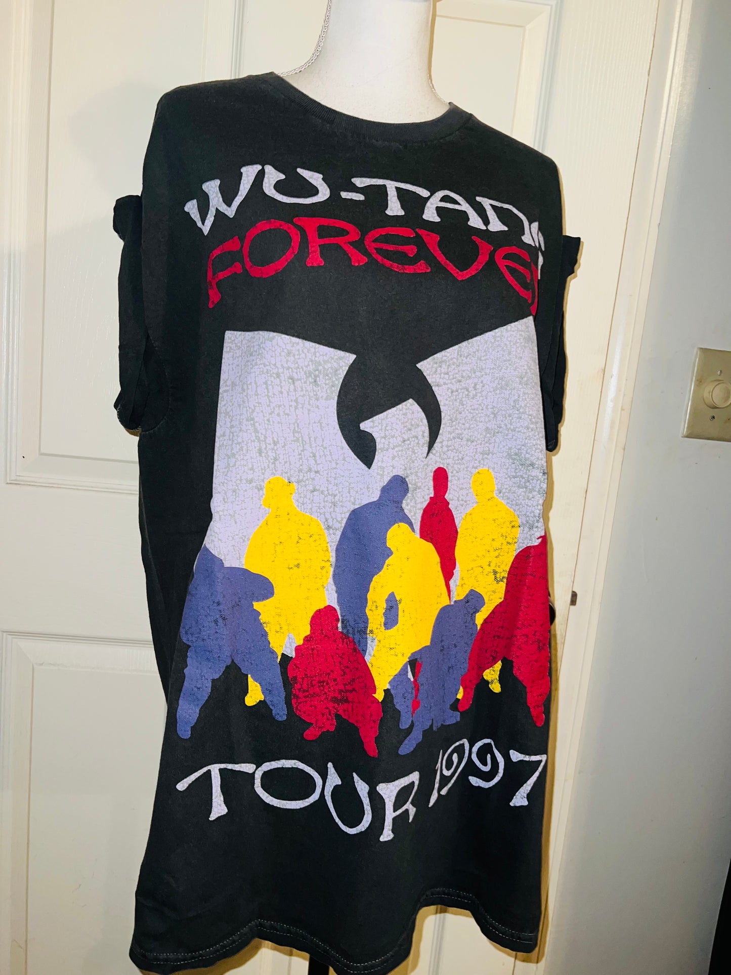 Wu-Tang Clan Oversized Distressed Tee