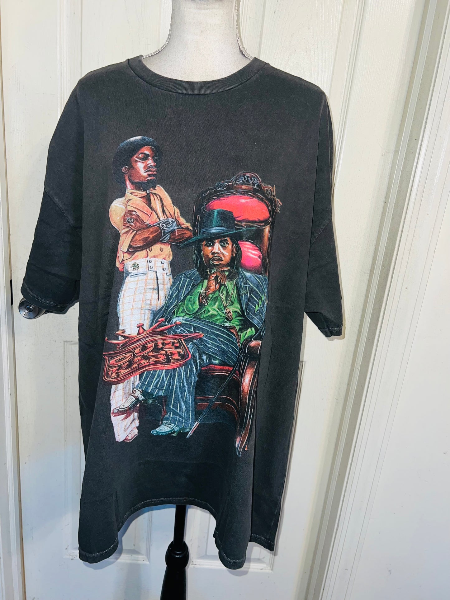 OutKast Double Sided Oversized Distressed Tee