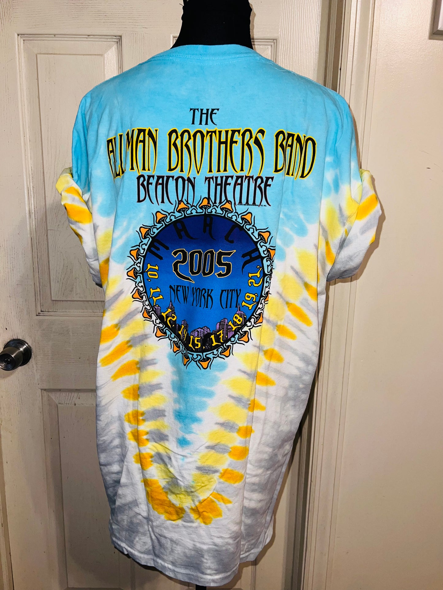 The Allman Brothers Band Double Sided Distressed Tee