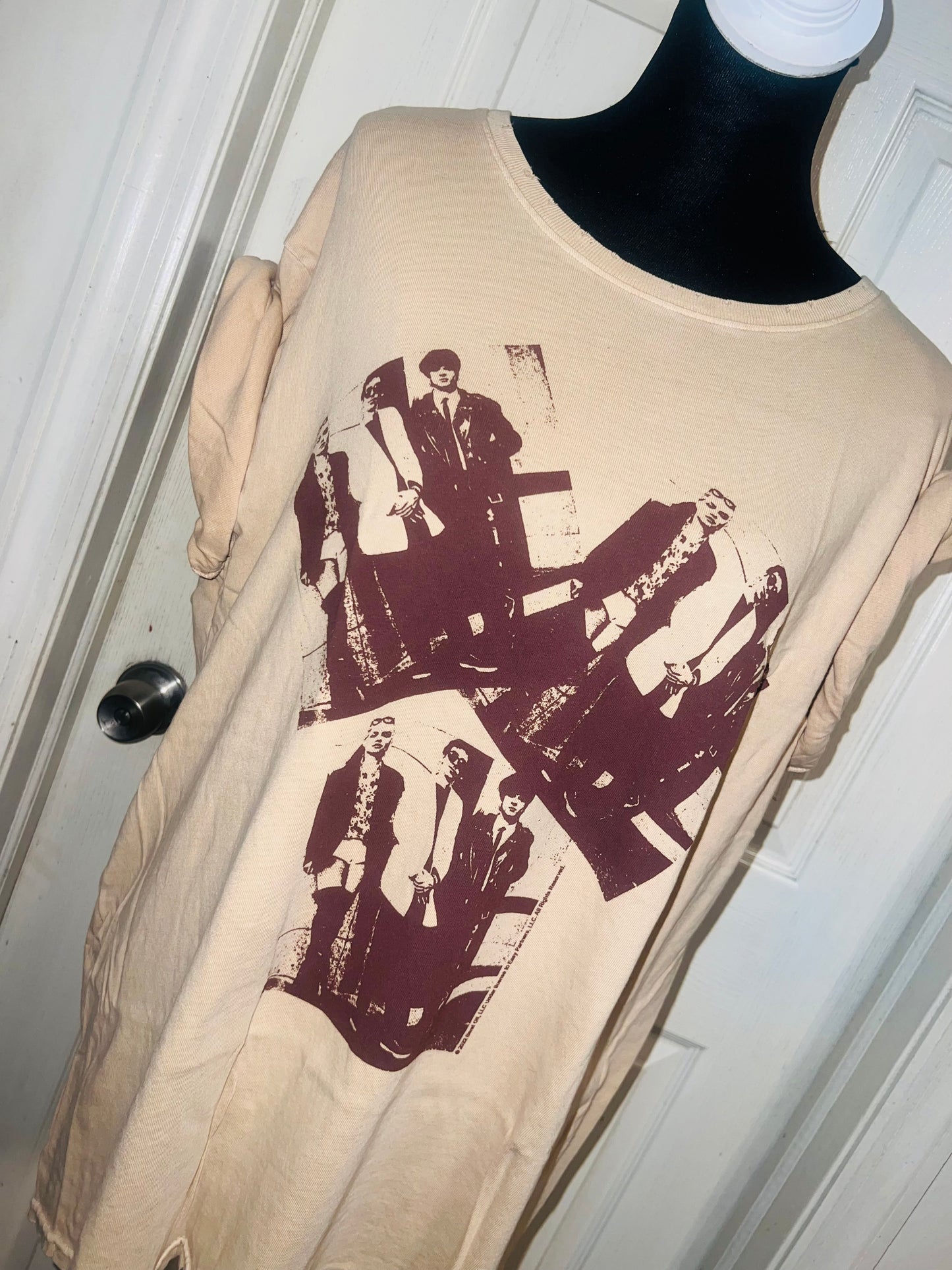 Blondie Double Sided Oversized Distressed Tee