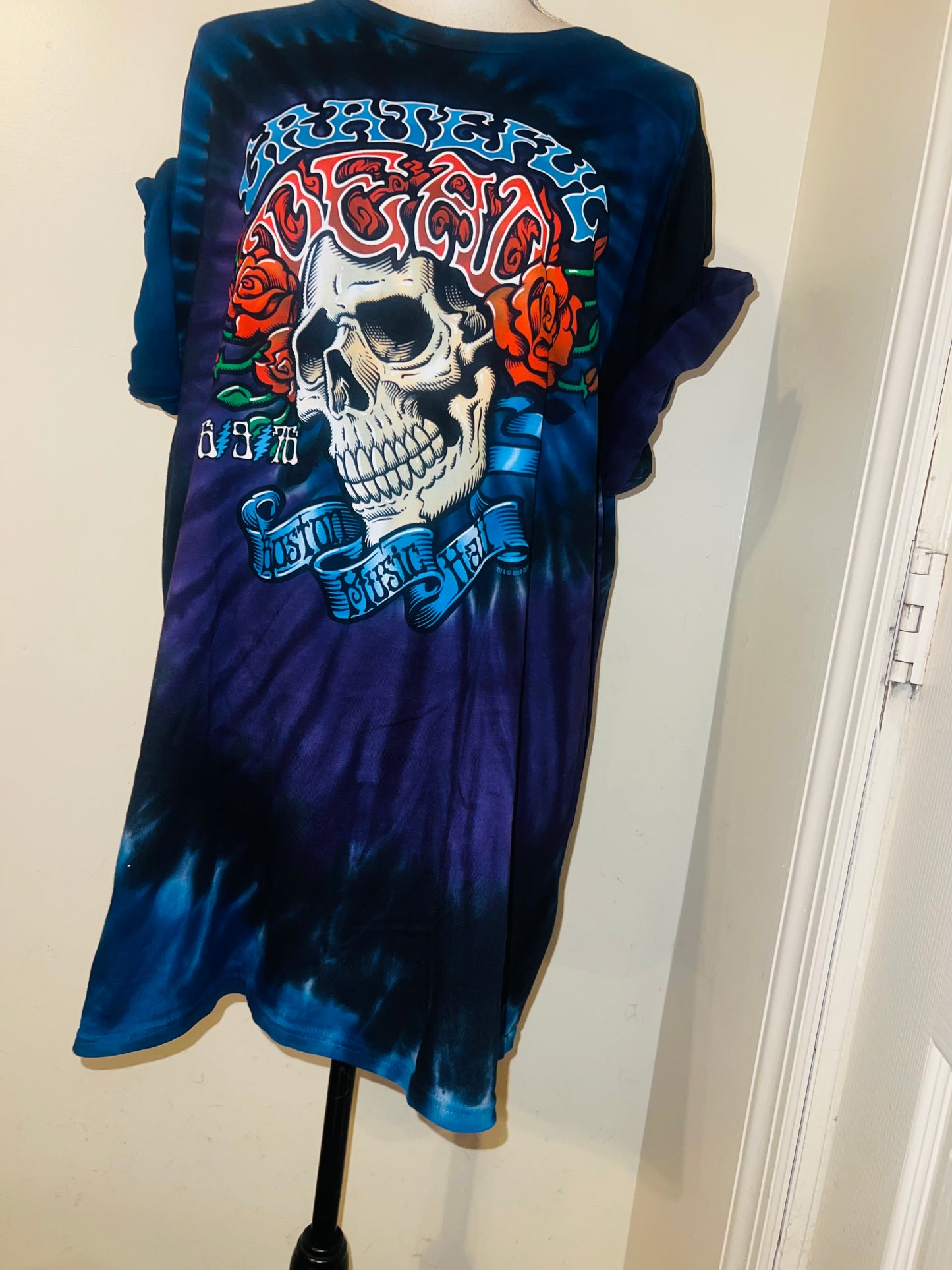 Grateful Dead Boston Oversized Distressed Tee
