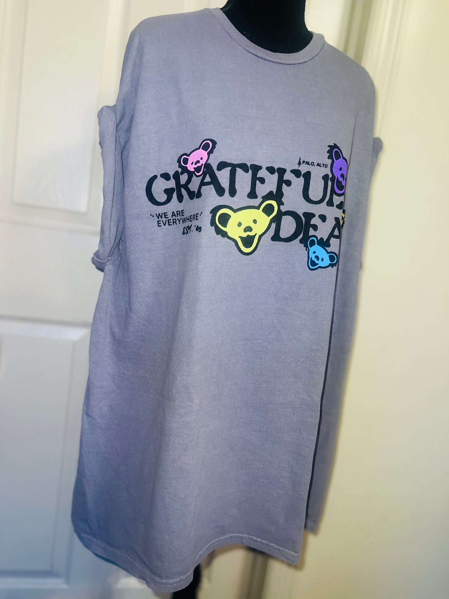 Grateful Dead Double Sided Oversized Tee