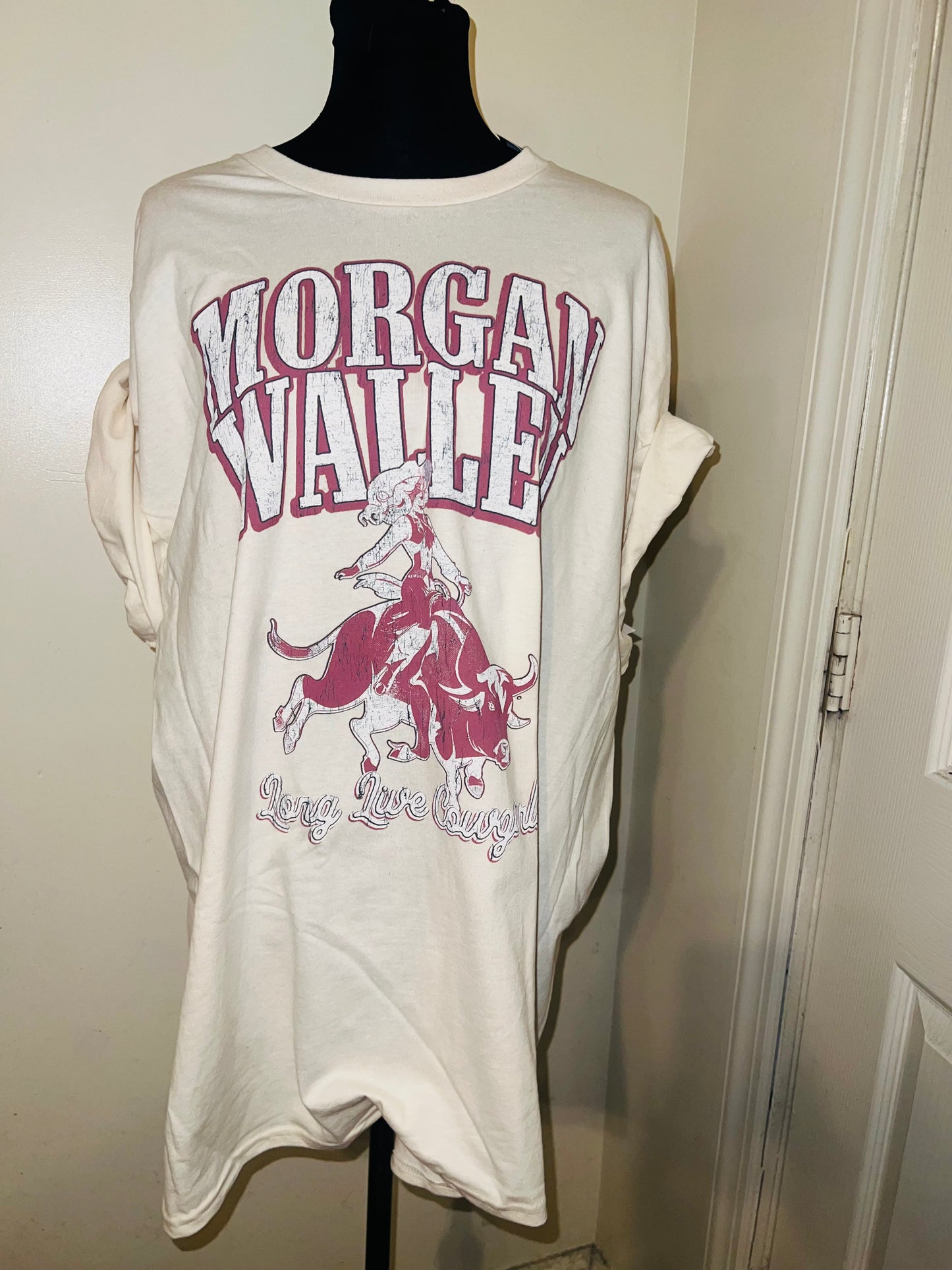 Morgan Wallen Oversized Distressed Tee