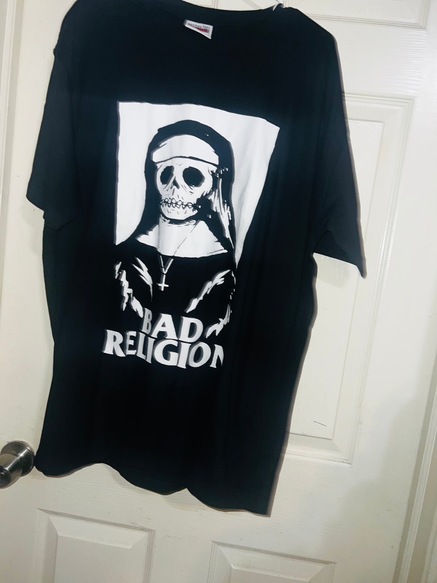 Bad Religion Oversized Distressed Tre