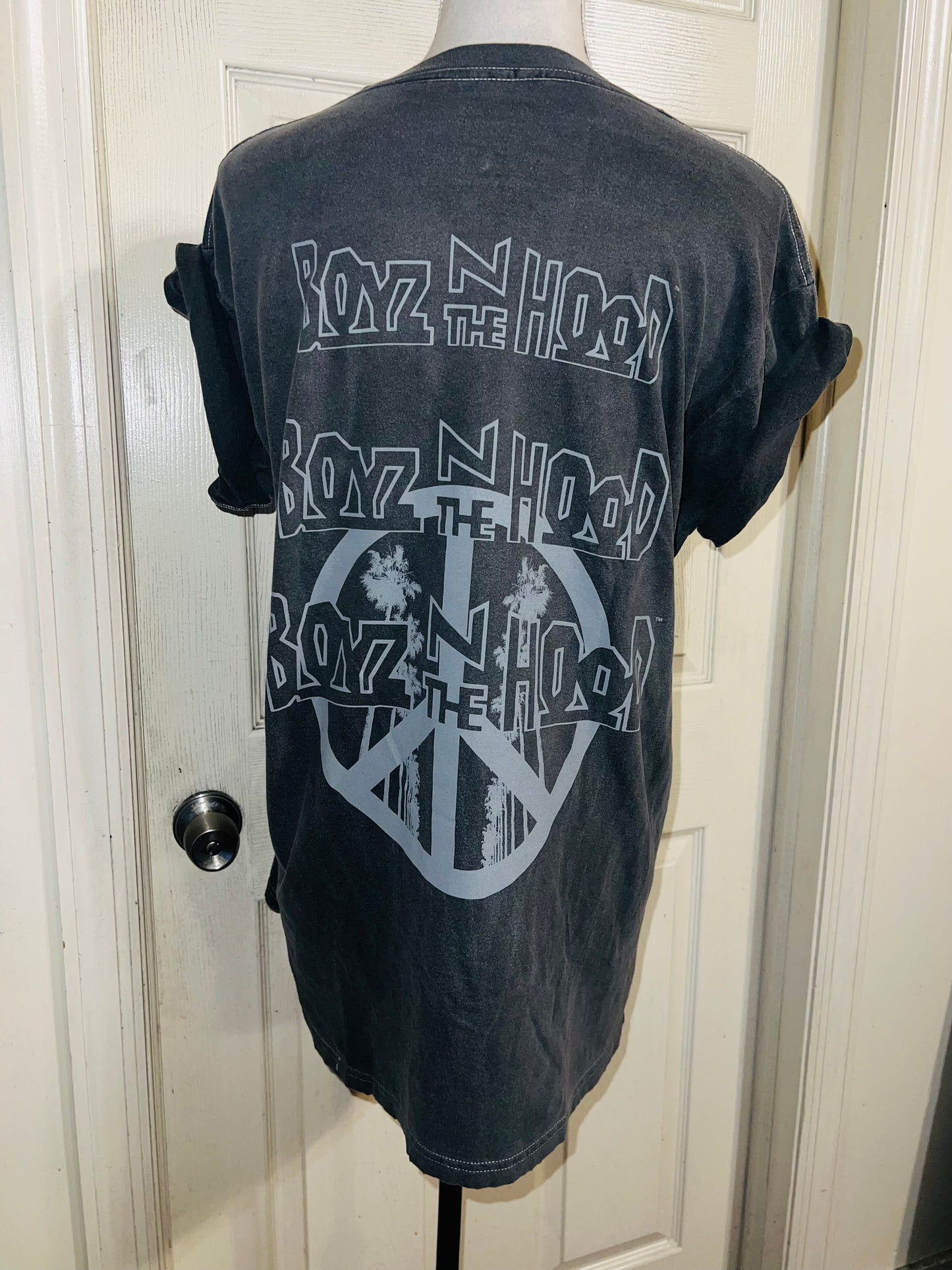 Boyz in The Hood Double Sided Oversized Distressed Tee