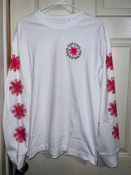 Red Hot Chili Peppers Double Sided Long Sleeve Tee