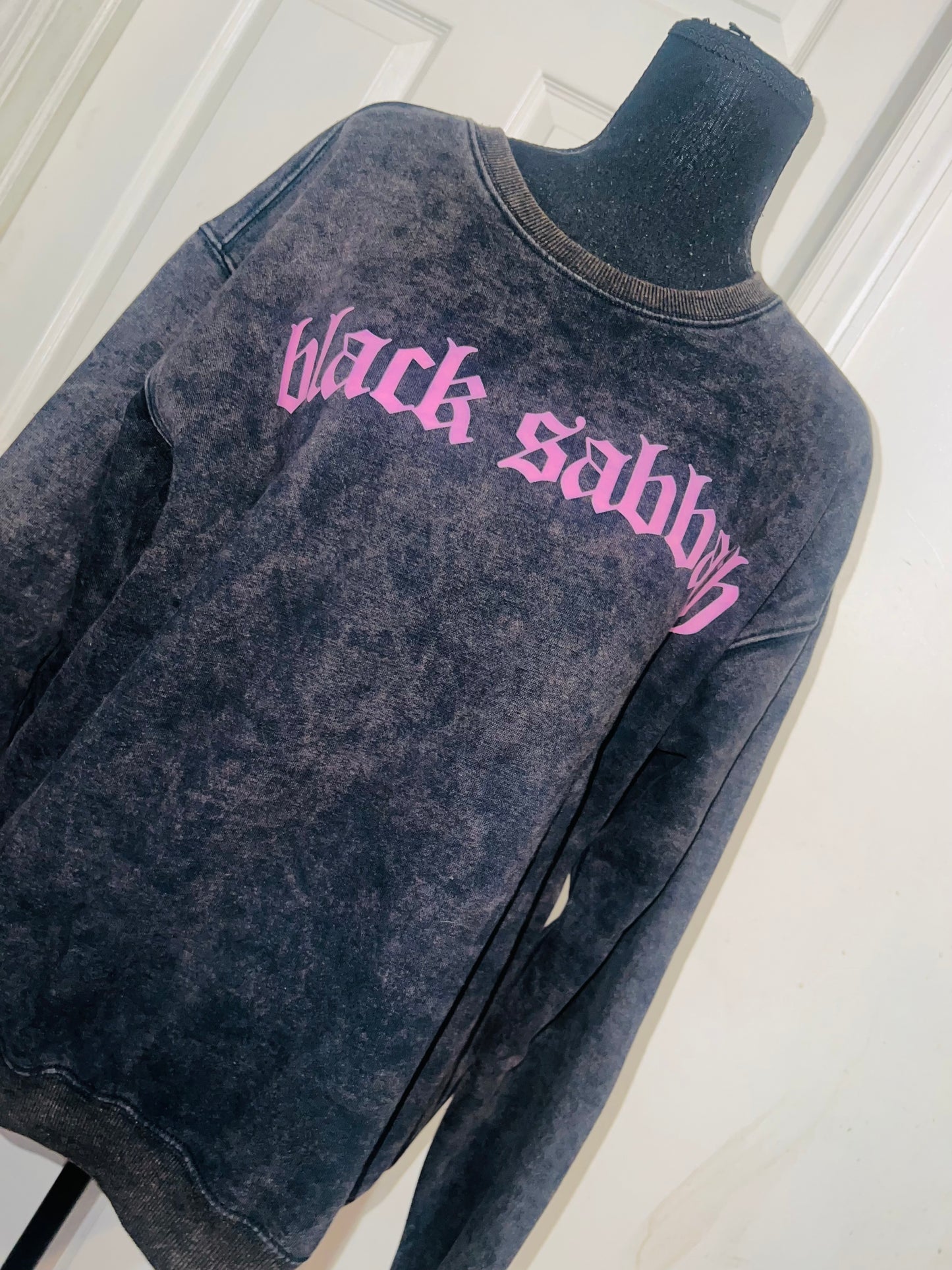 Black Sabbath Double Sided Oversized Sweatshirt