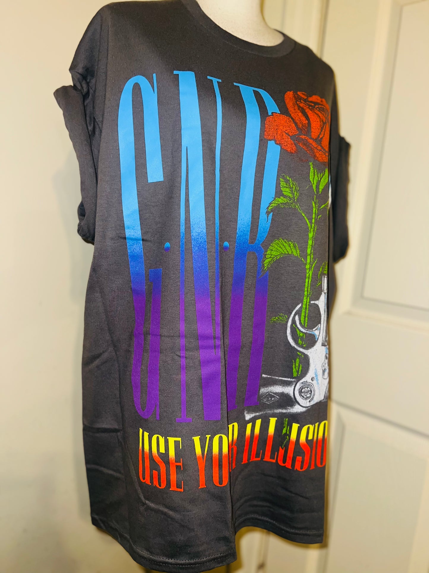 Guns N’ Roses Oversized Distressed Tee