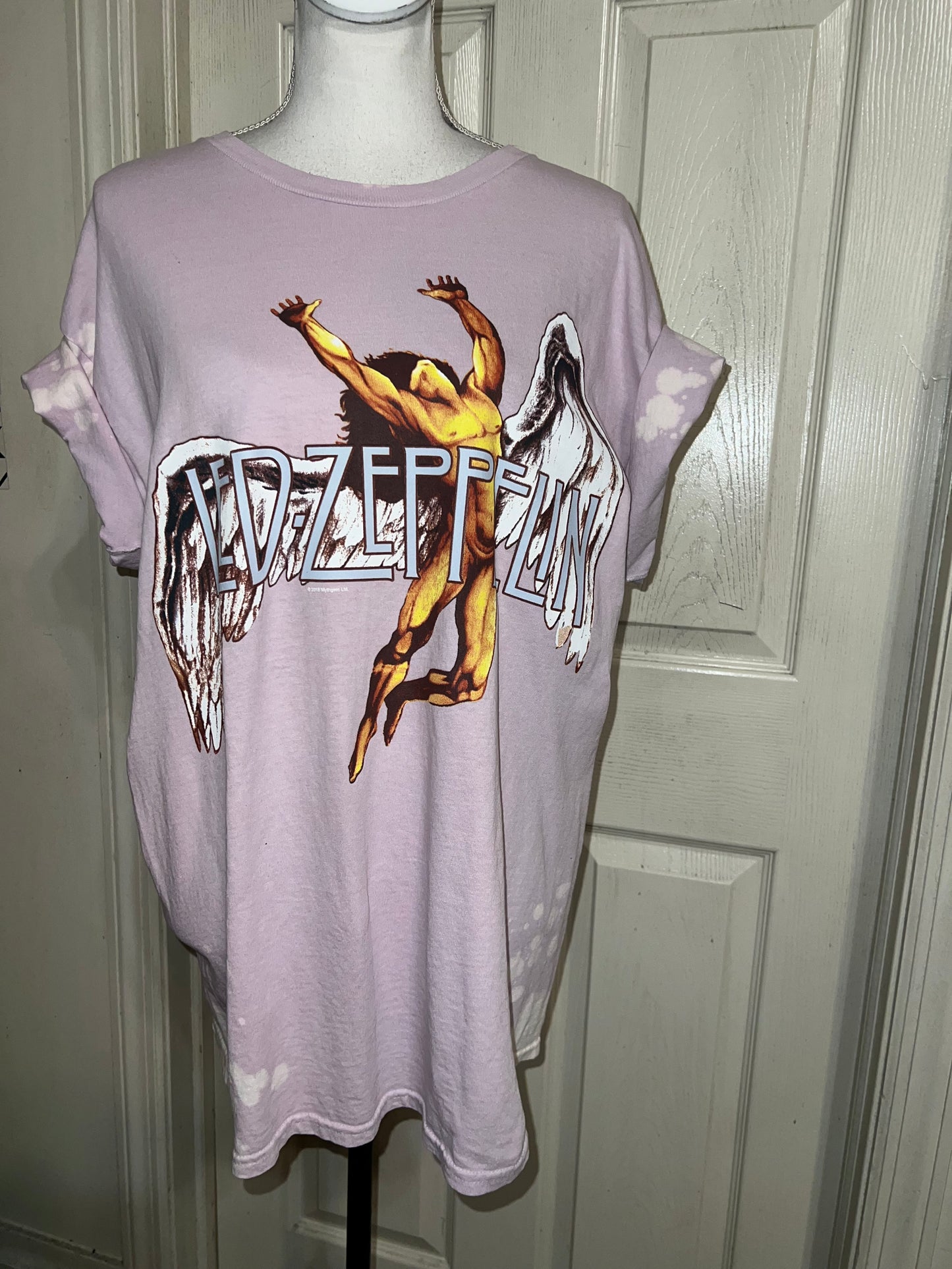 Led Zeppelin Oversized Distressed T-Shirt
