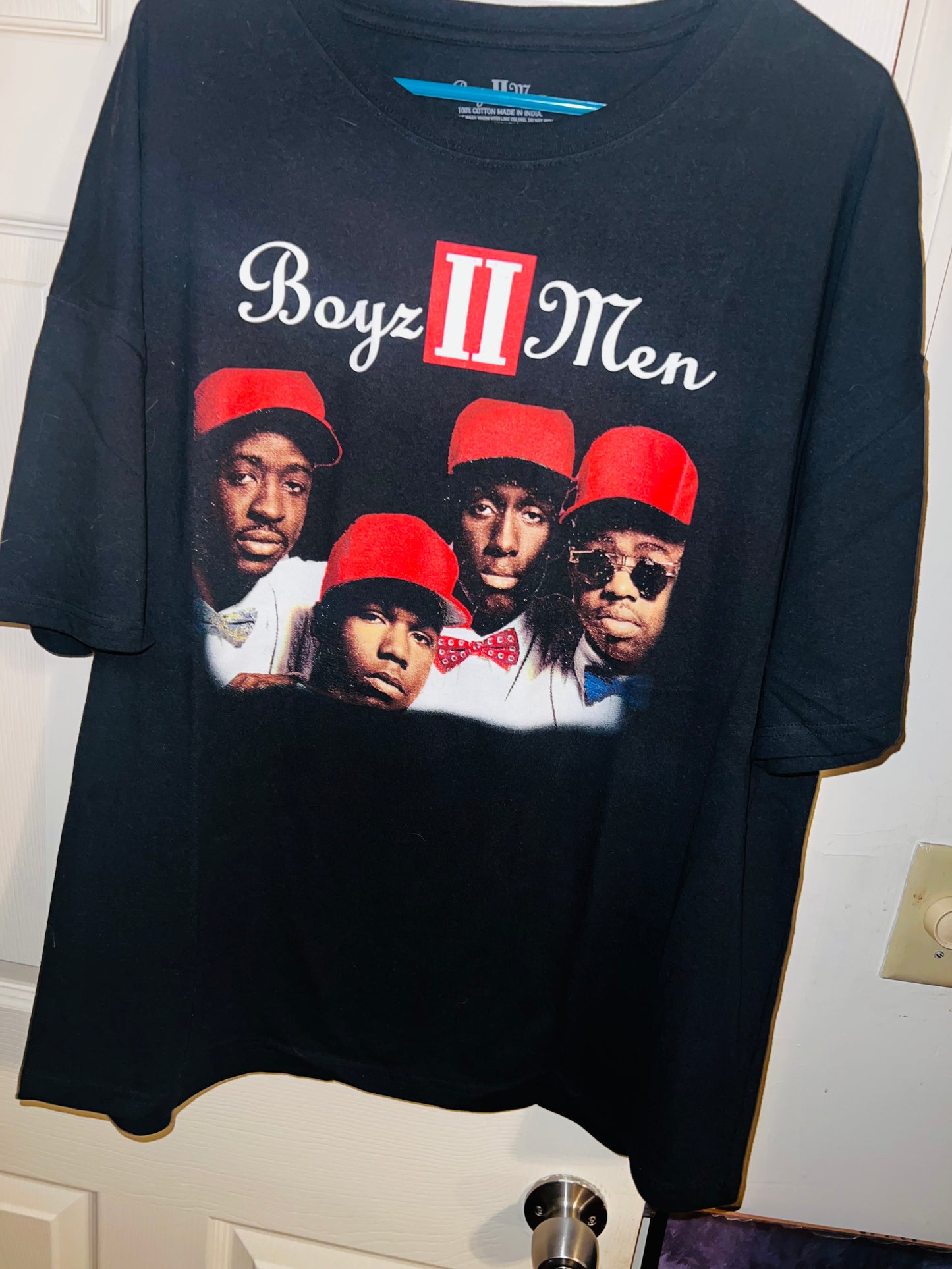 Boyz II Men Oversized Distressed Tee