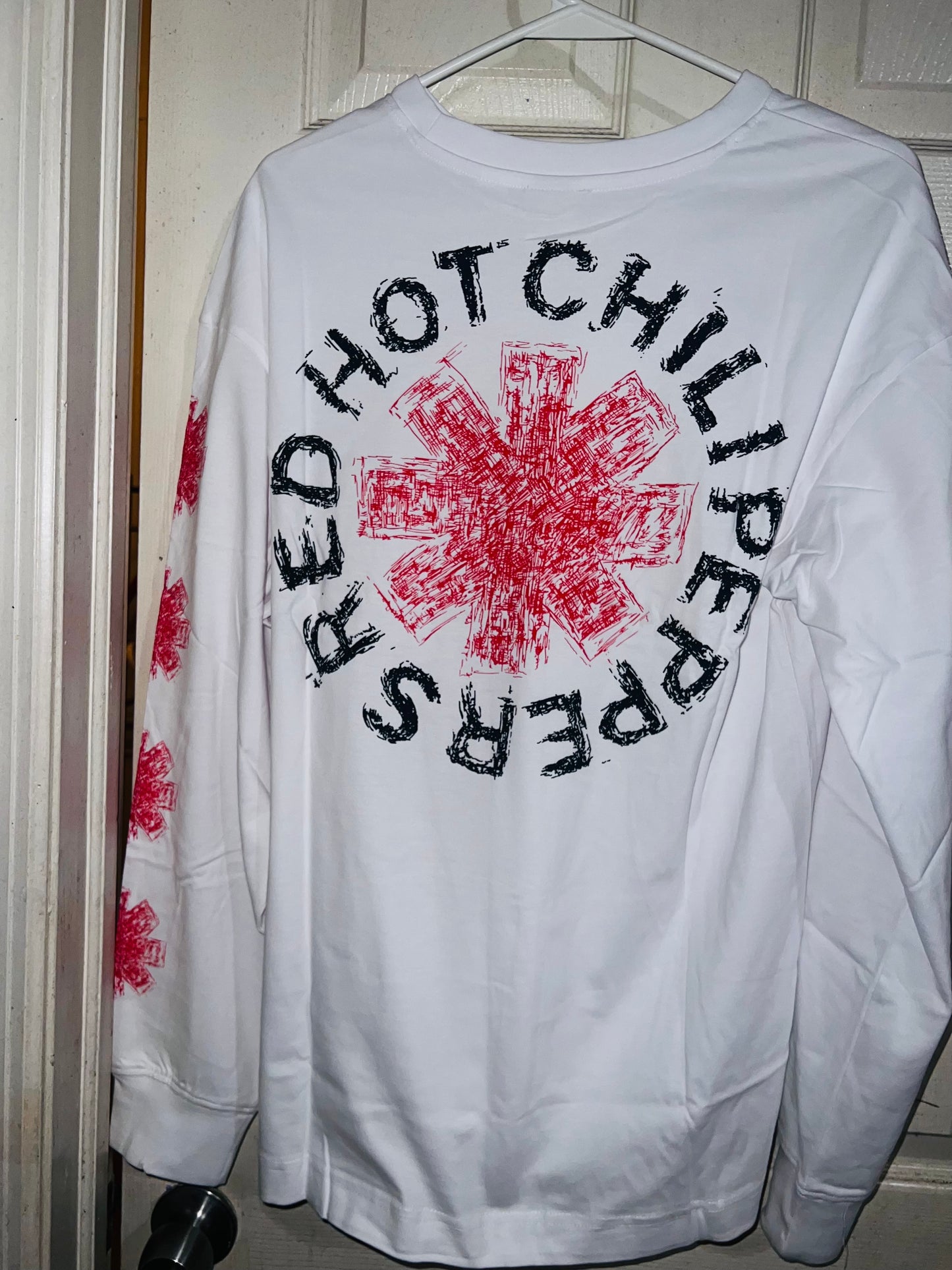 Red Hot Chili Peppers Double Sided Long Sleeve Tee