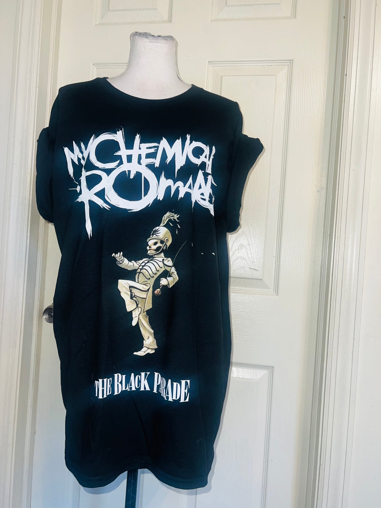 My Chemical Romance Oversized Distressed Tee