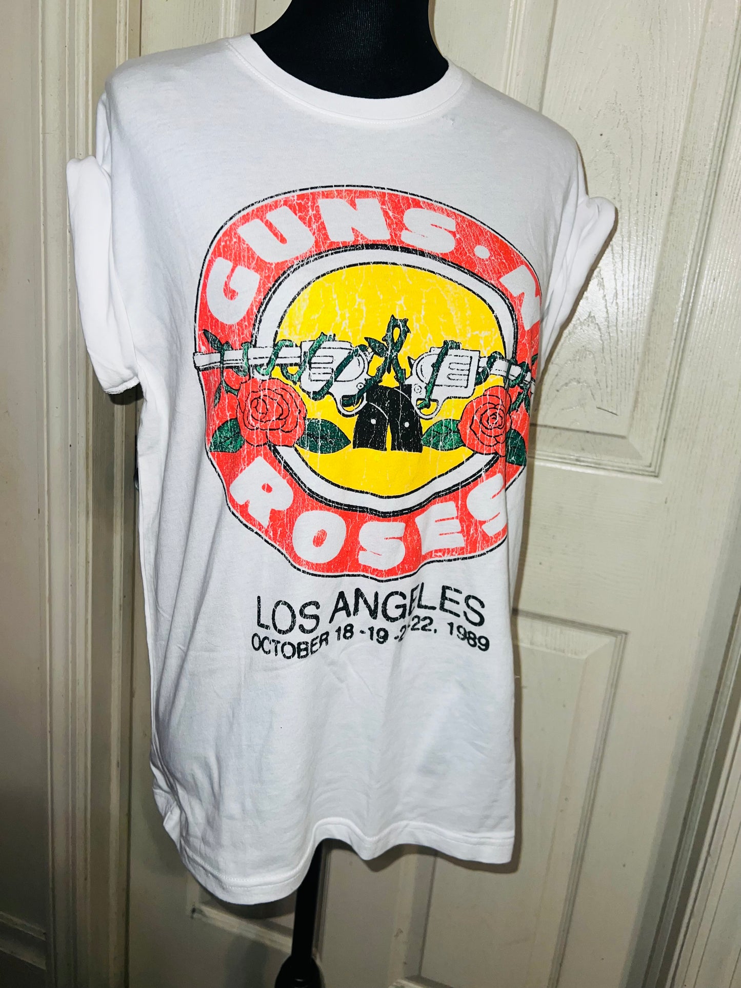 Guns n Roses Oversized Distressed Tee