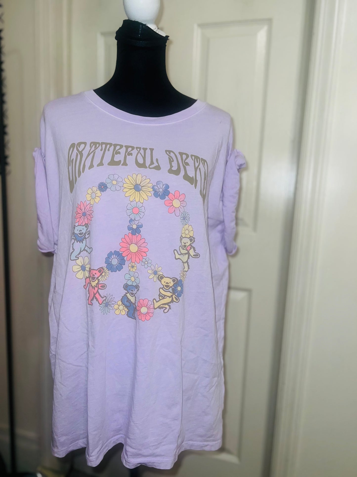 The Grateful Dead Oversized Distressed Tee