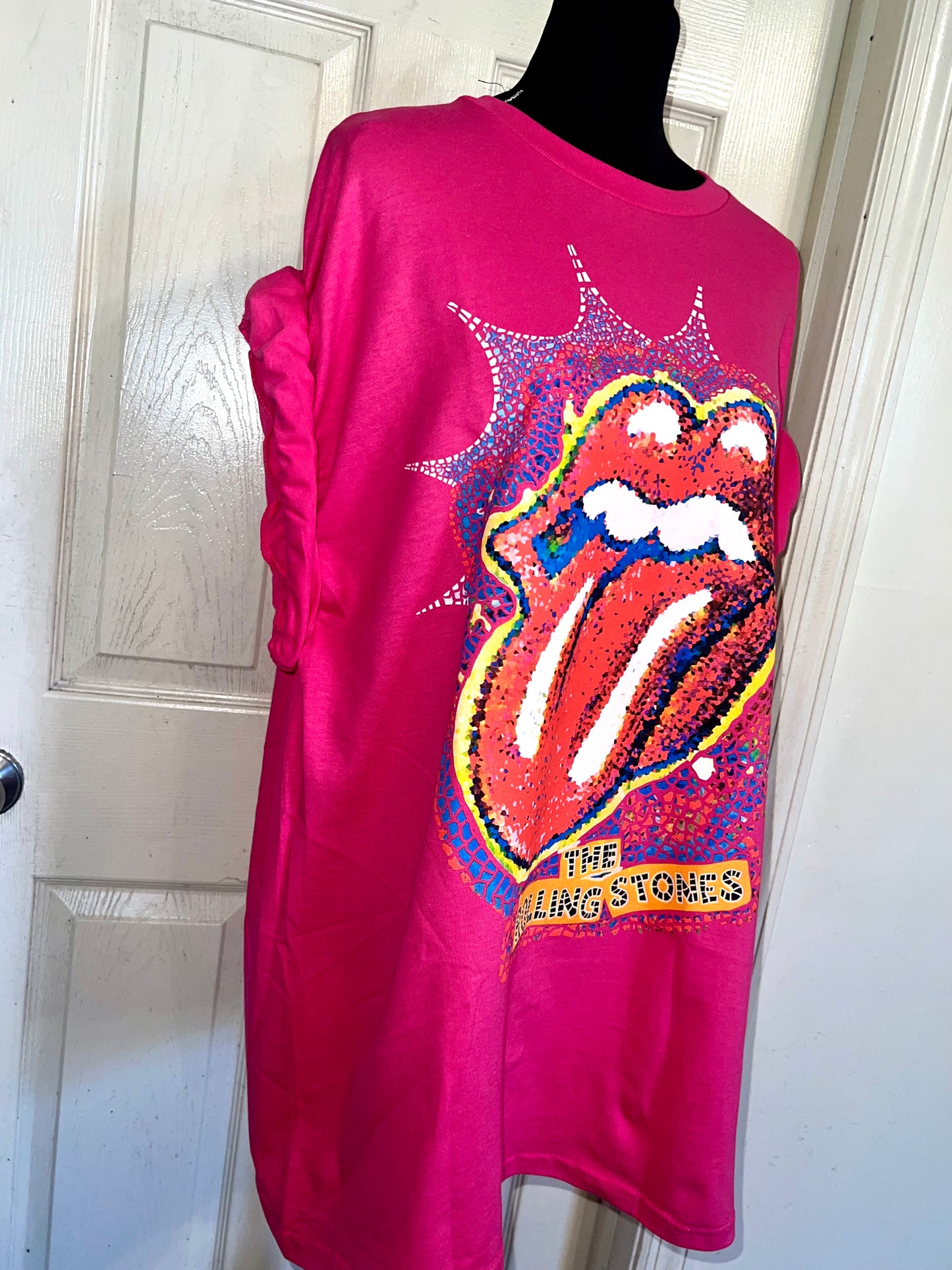 Rolling Stones Oversized Distressed Tee