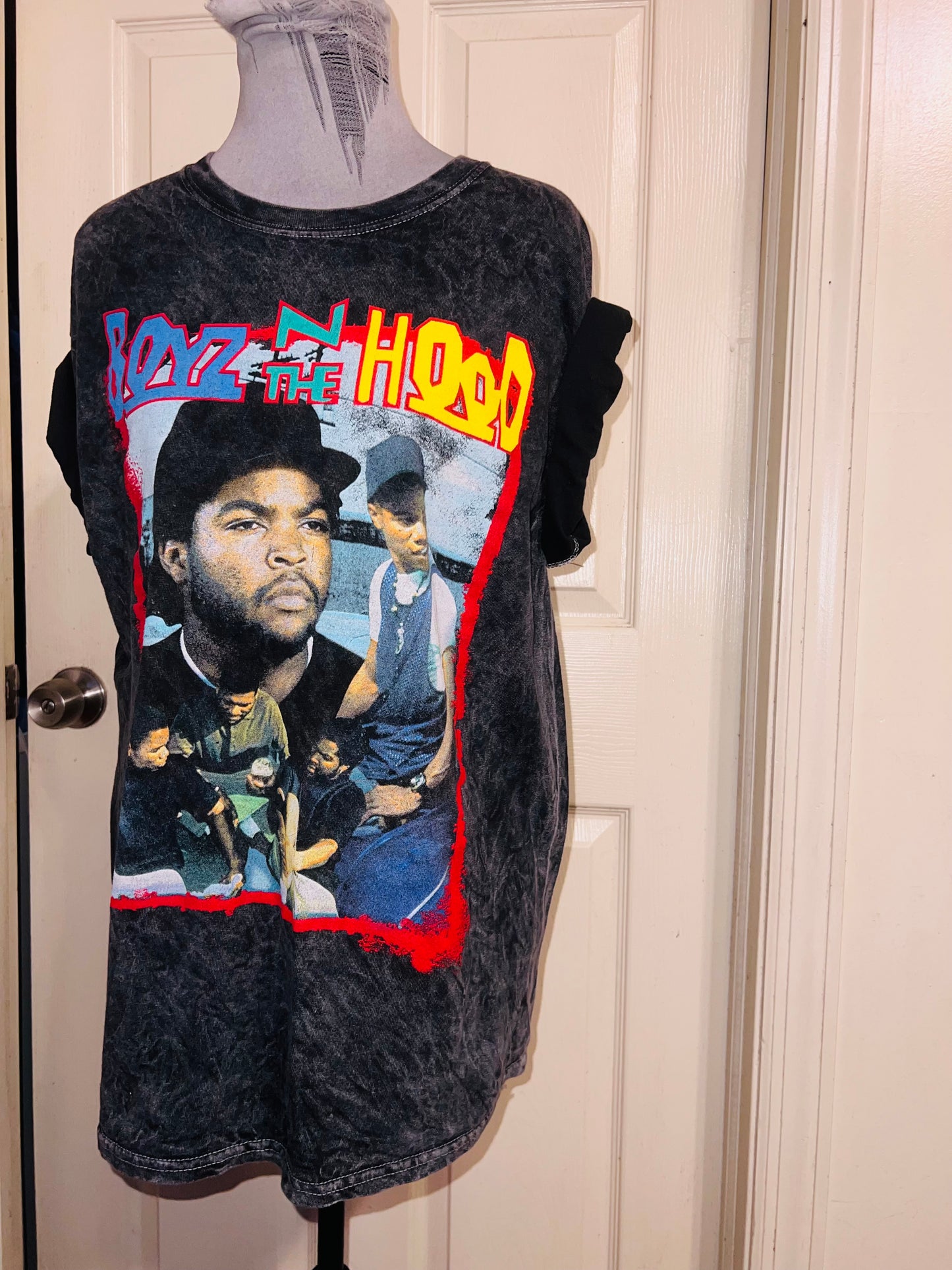 Boyz in the Hood Oversized Distressed Tee