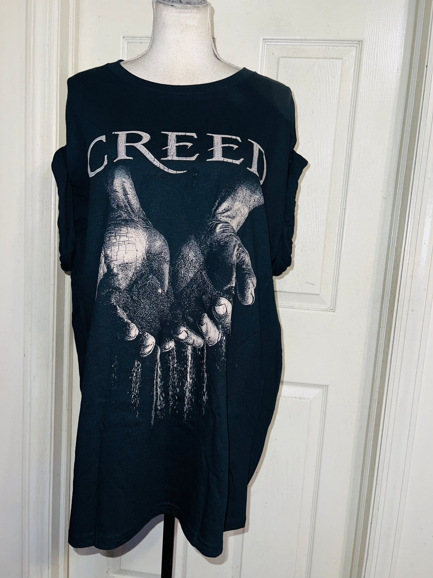 Creed Oversized Distressed Tee