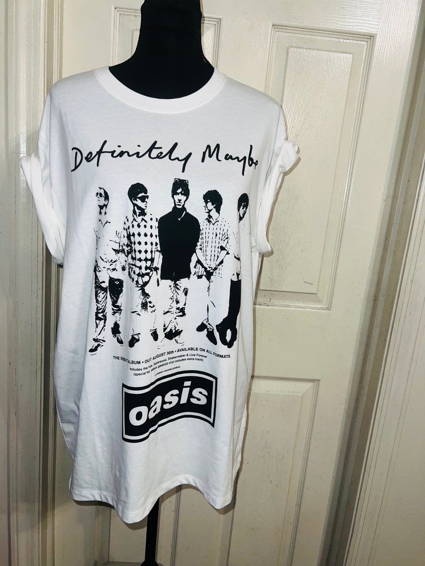 Oasis Oversized Distressed Tee