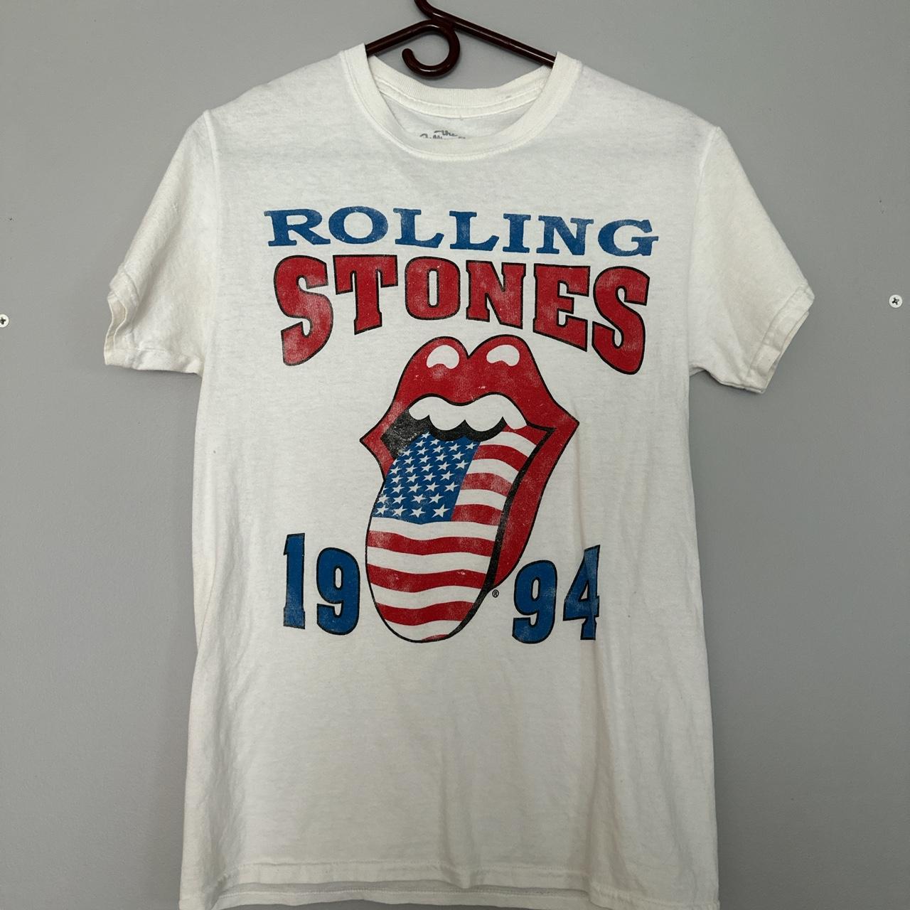 The Rolling Stones Double Sided Oversized Distressed Tee