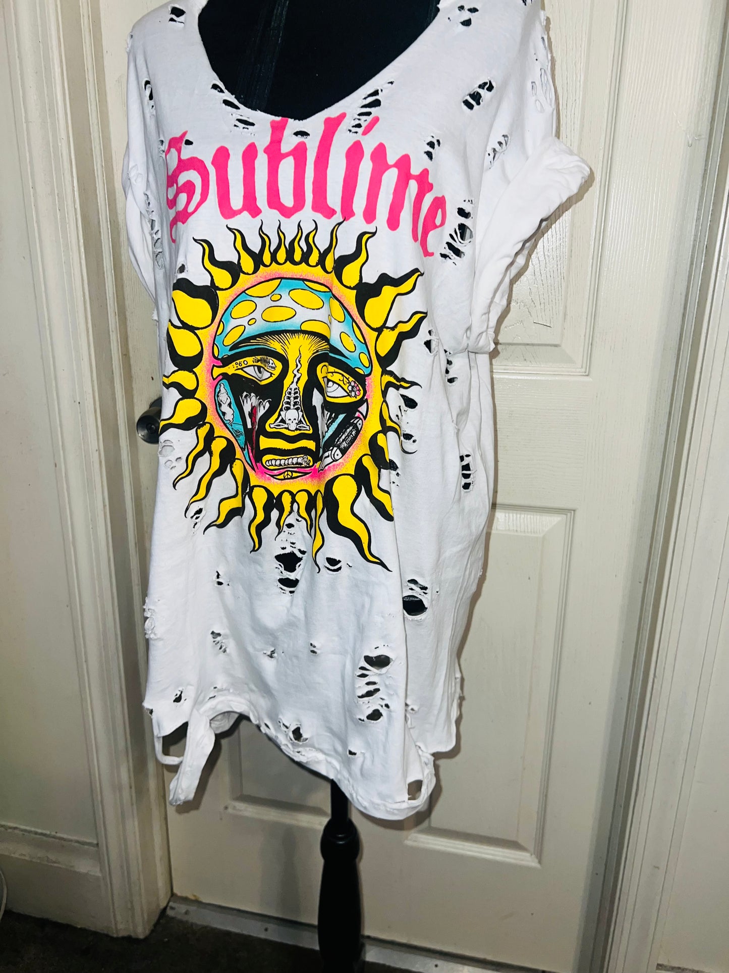 Sublime Oversized Distressed Tee